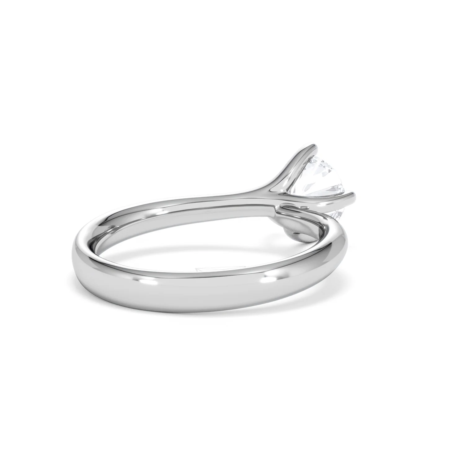 1 Carat Diamond Engagement Ring Lily Lab F/VS1 Platinum IGI Certified - Image 40