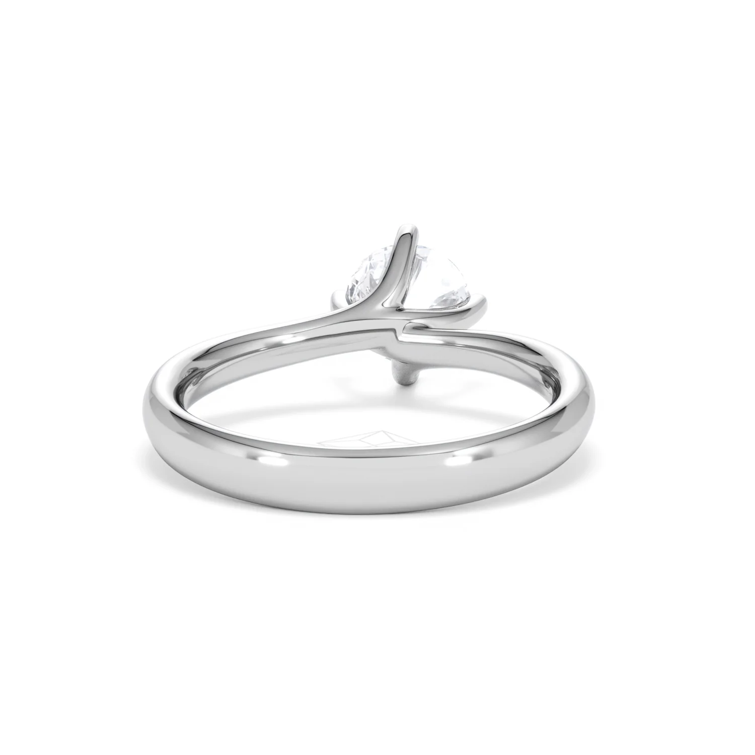 1 Carat Diamond Engagement Ring Lily Lab F/VS1 Platinum IGI Certified - Image 46