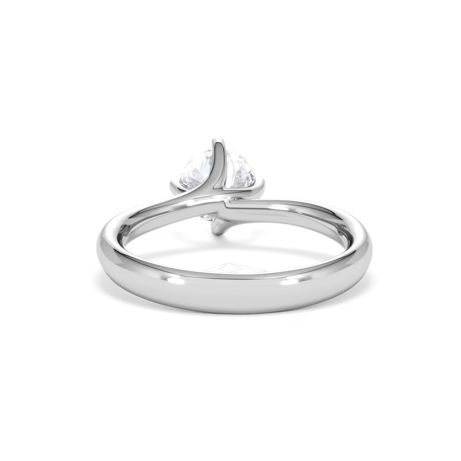 1 Carat Diamond Engagement Ring Lily Lab F/VS1 Platinum IGI Certified - Image 49