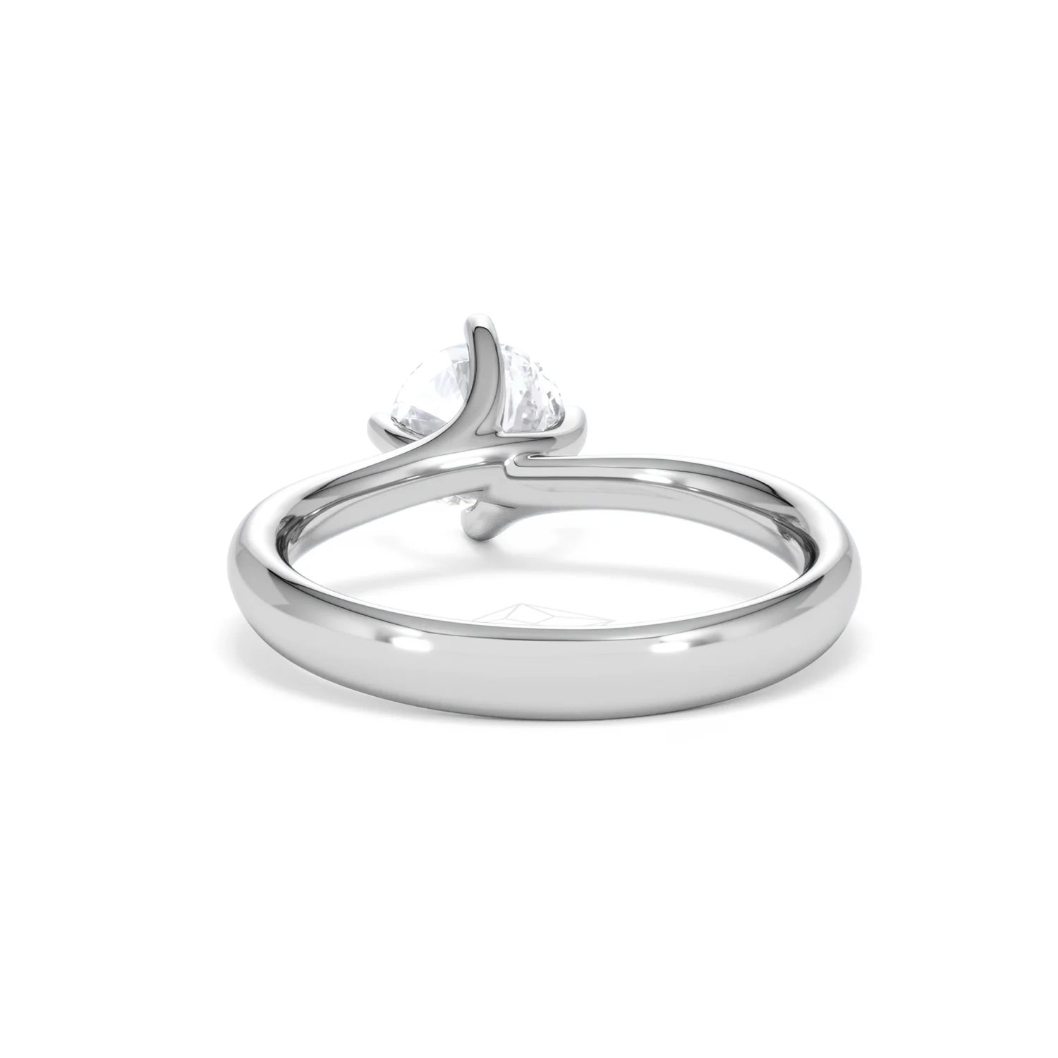 1 Carat Diamond Engagement Ring Lily Lab F/VS1 Platinum IGI Certified - Image 50