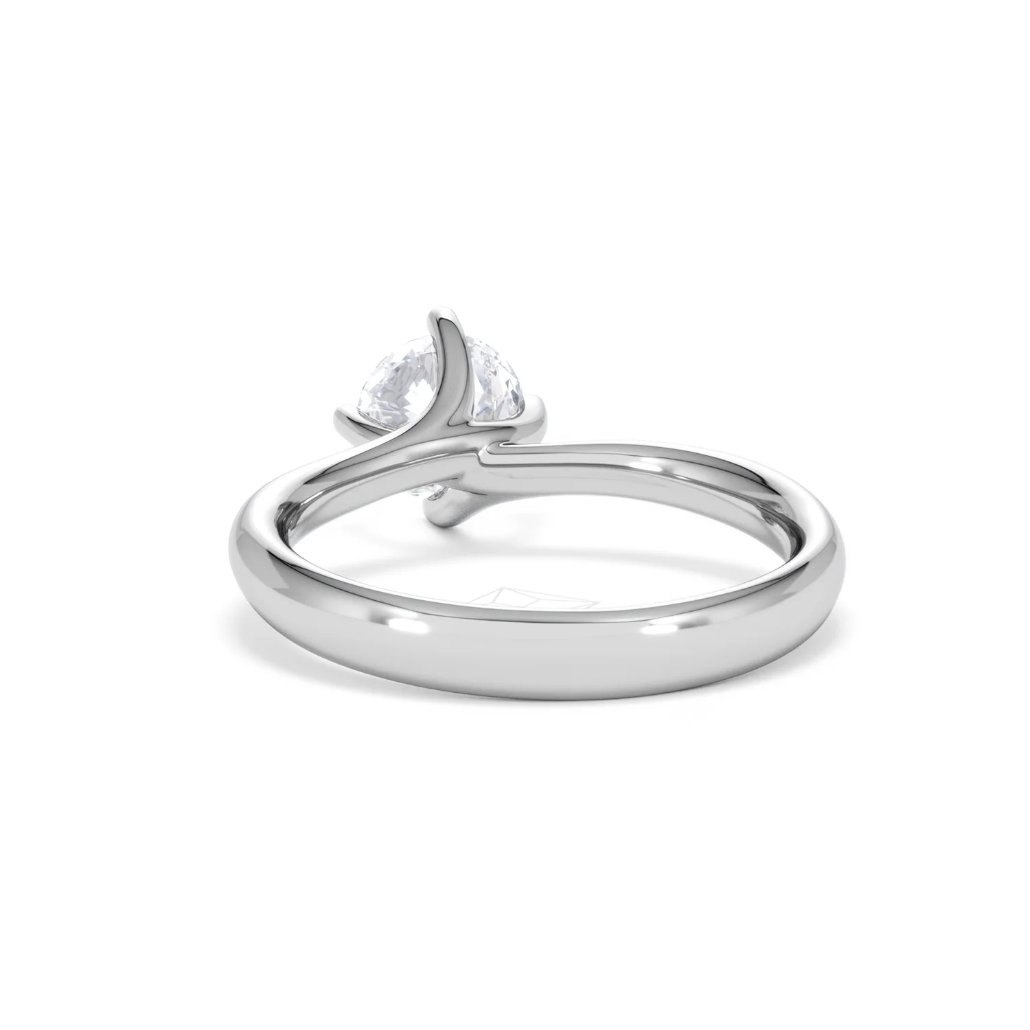 1 Carat Diamond Engagement Ring Lily Lab F/VS1 Platinum IGI Certified - Image 51