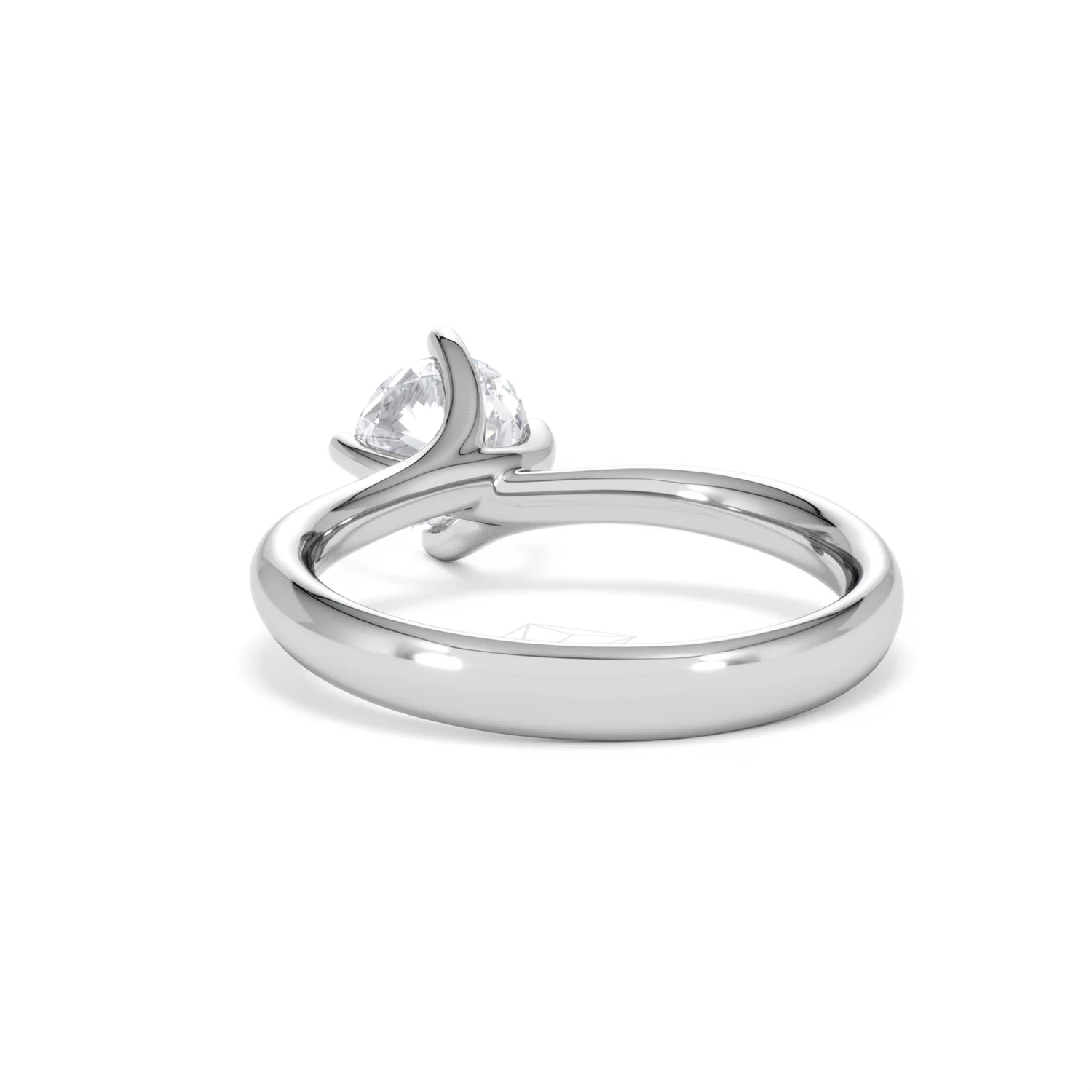 1 Carat Diamond Engagement Ring Lily Lab F/VS1 Platinum IGI Certified - Image 52