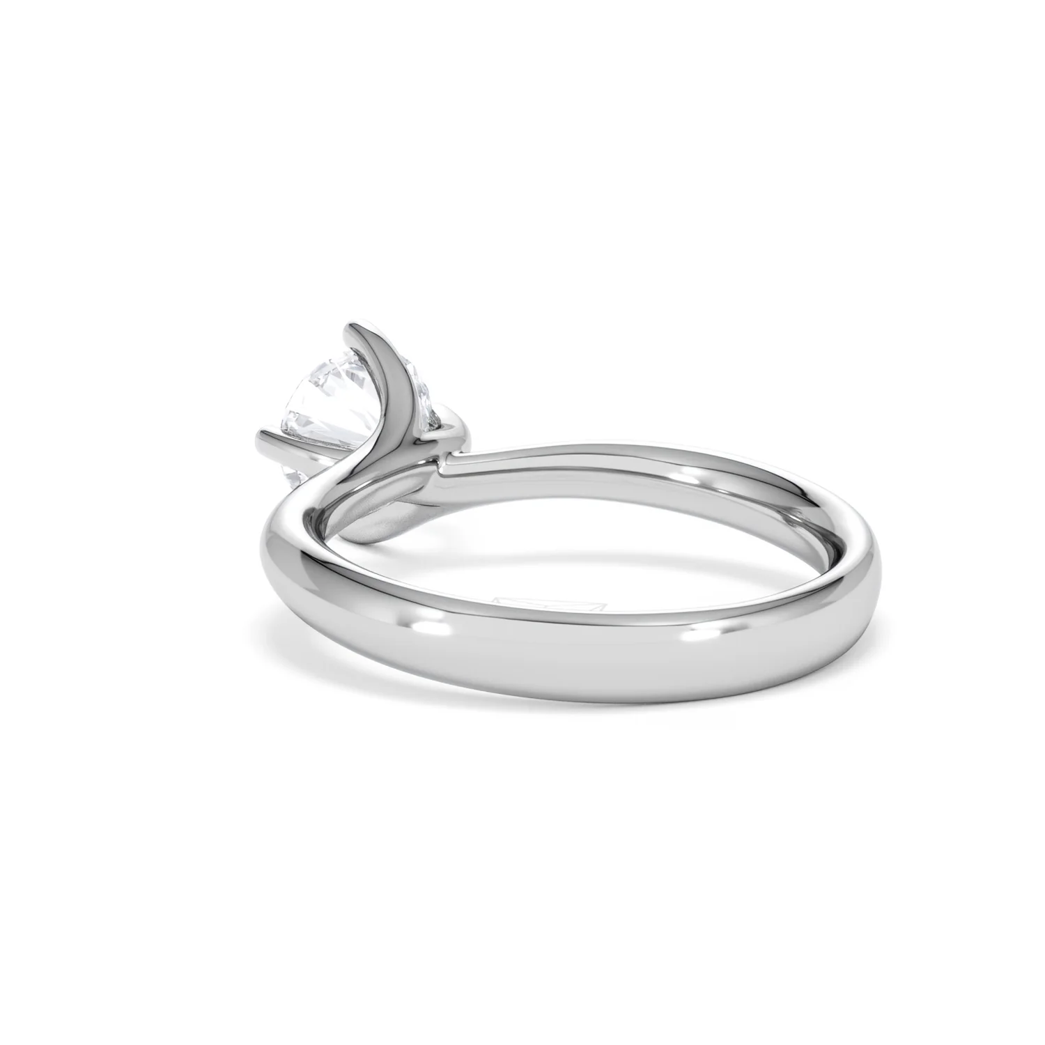 1 Carat Diamond Engagement Ring Lily Lab F/VS1 Platinum IGI Certified - Image 55