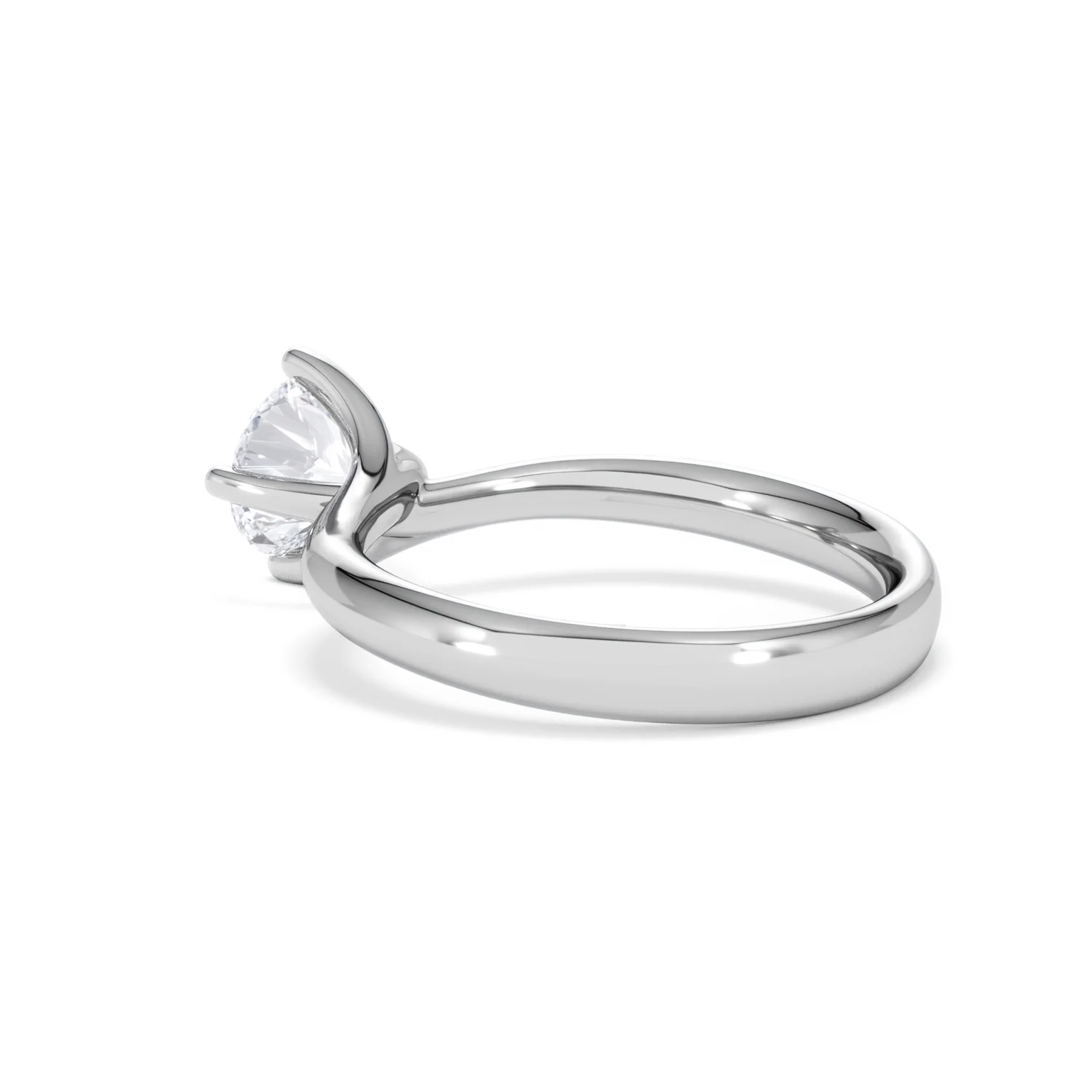 1 Carat Diamond Engagement Ring Lily Lab F/VS1 Platinum IGI Certified - Image 59
