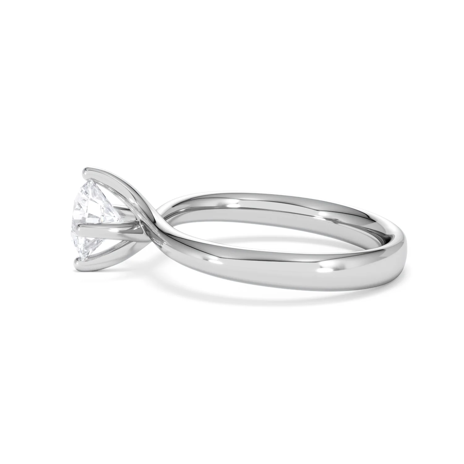1 Carat Diamond Engagement Ring Lily Lab F/VS1 Platinum IGI Certified - Image 68