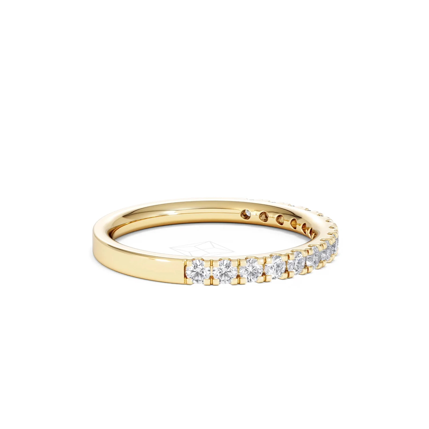 15 Stone Chloe 18K Gold Diamond Eternity Ring 0.50ct G/Vs - Image 25