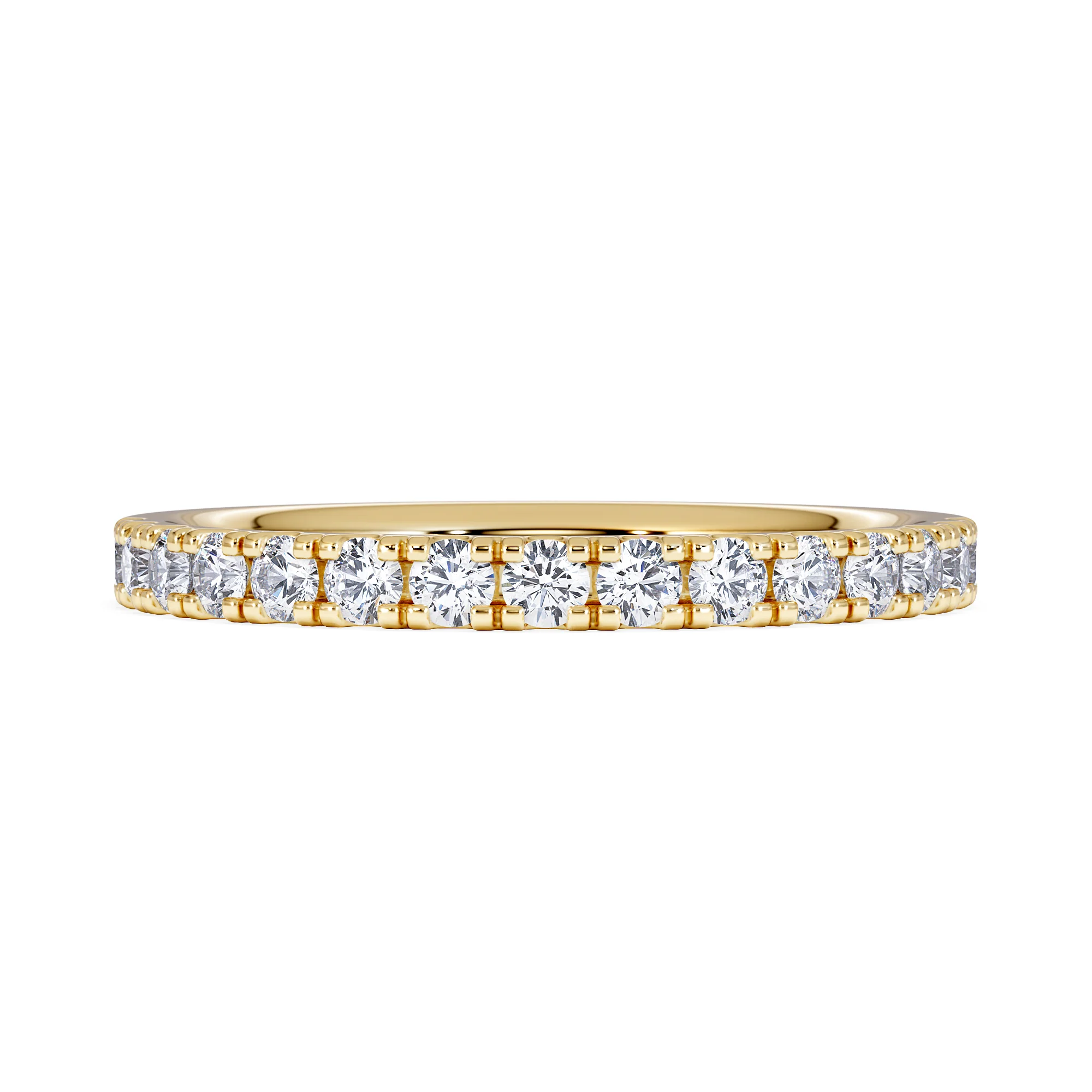 15 Stone Chloe 18K Gold Diamond Eternity Ring 0.50ct G/Vs - Image 6