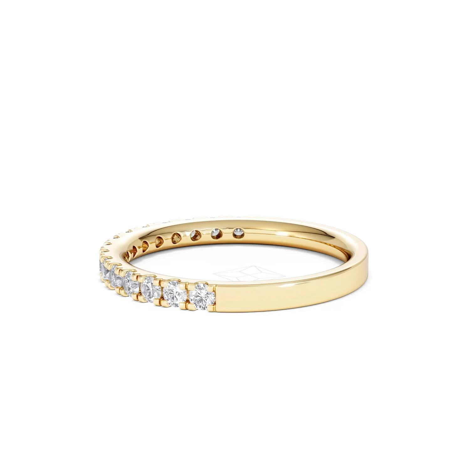 15 Stone Chloe 18K Gold Diamond Eternity Ring 0.50ct G/Vs - Image 66
