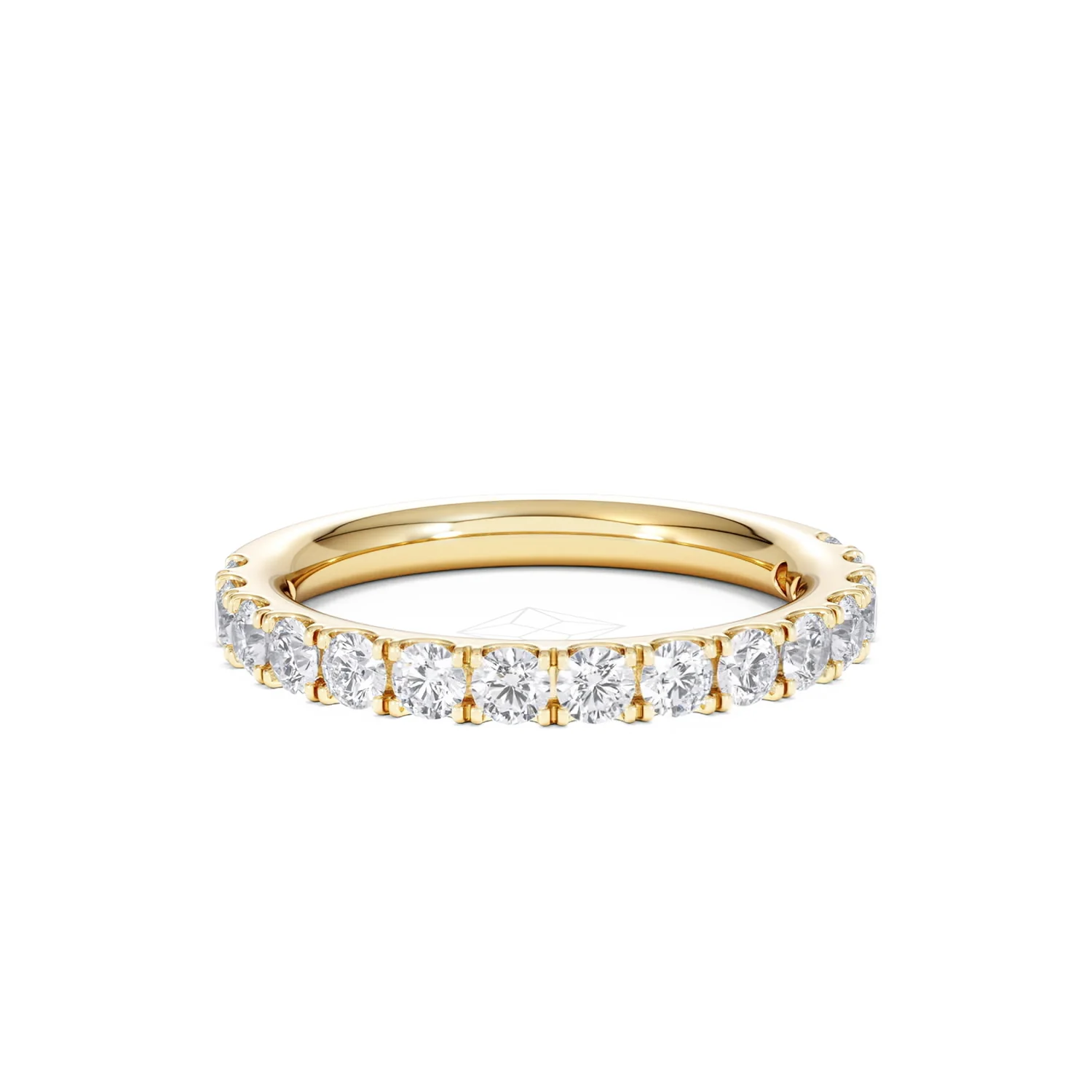 15 Stone Chloe 18K Gold Diamond Eternity Ring 1.00ct H/Si - Image 10