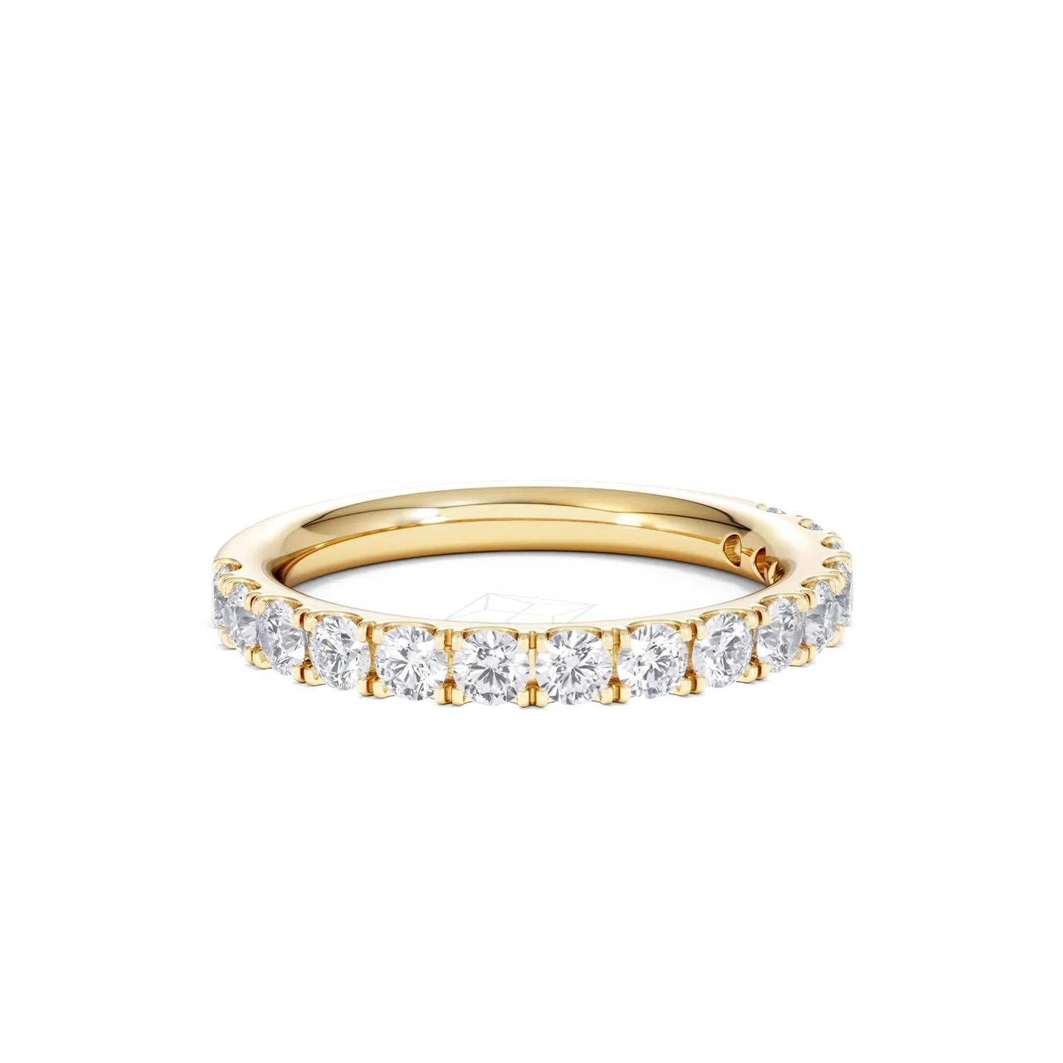 15 Stone Chloe 18K Gold Diamond Eternity Ring 1.00ct H/Si - Image 13
