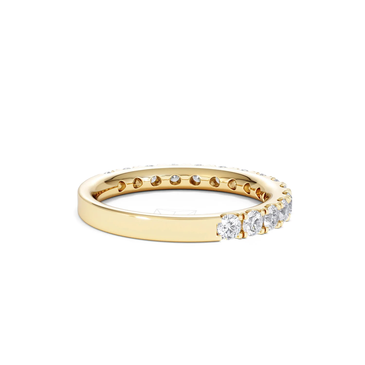 15 Stone Chloe 18K Gold Diamond Eternity Ring 1.00ct H/Si - Image 36