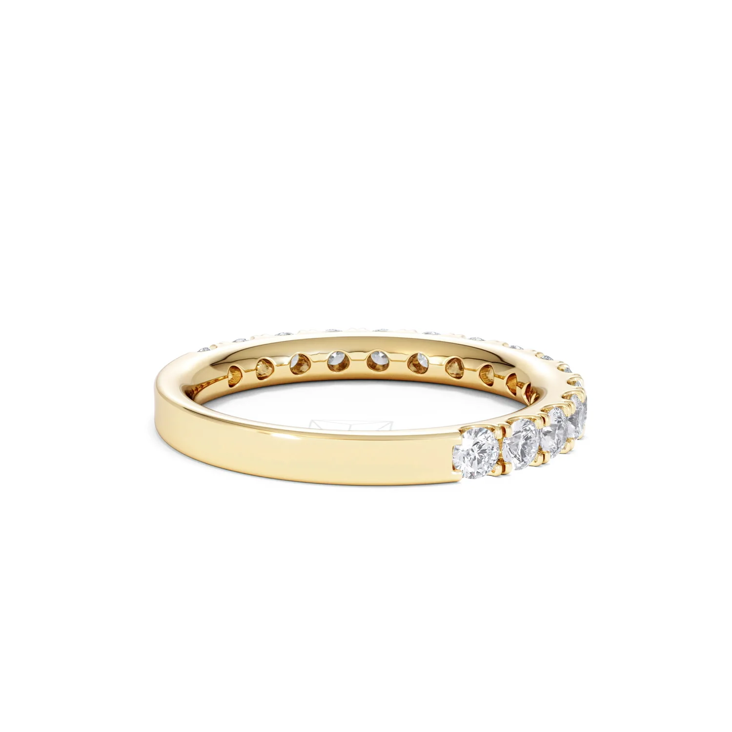 15 Stone Chloe 18K Gold Diamond Eternity Ring 1.00ct H/Si - Image 37