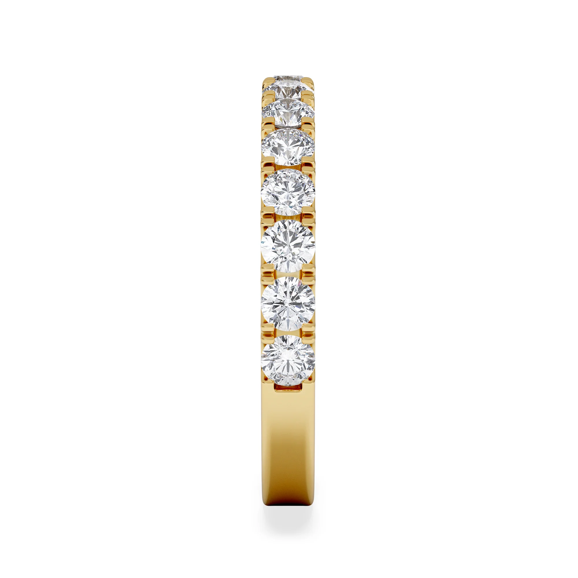 15 Stone Chloe 18K Gold Diamond Eternity Ring 1.00ct H/Si - Image 5