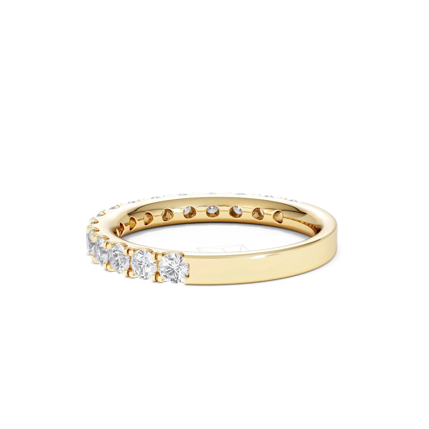 15 Stone Chloe 18K Gold Diamond Eternity Ring 1.00ct H/Si - Image 61