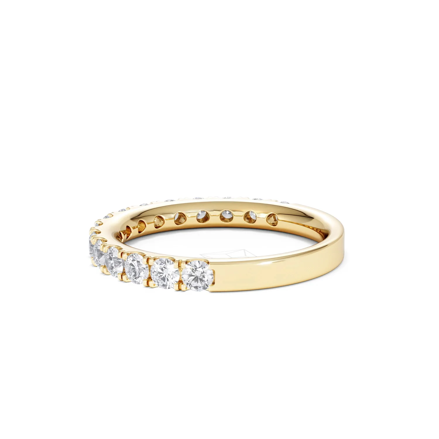15 Stone Chloe 18K Gold Diamond Eternity Ring 1.00ct H/Si - Image 63