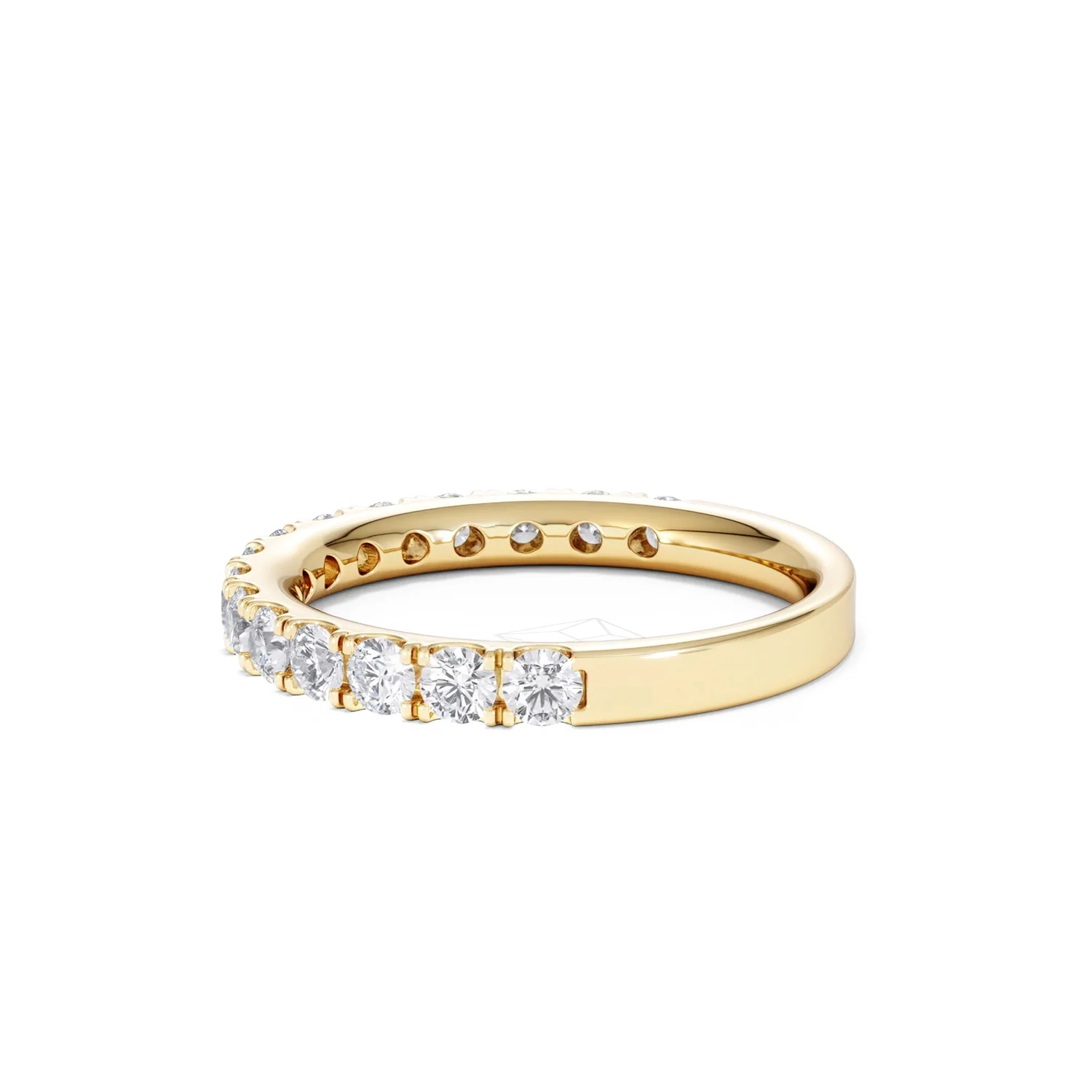15 Stone Chloe 18K Gold Diamond Eternity Ring 1.00ct H/Si - Image 65