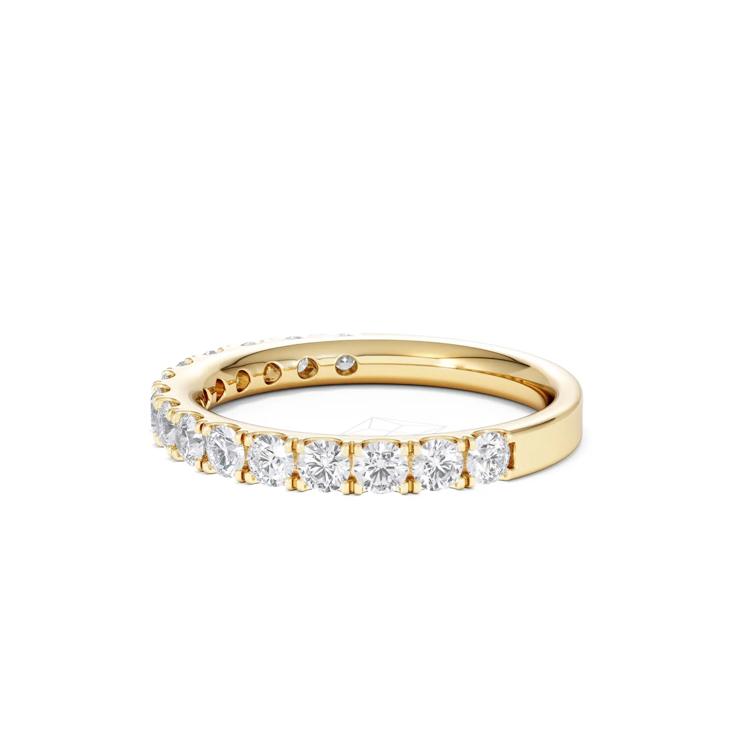 15 Stone Chloe 18K Gold Diamond Eternity Ring 1.00ct H/Si - Image 72