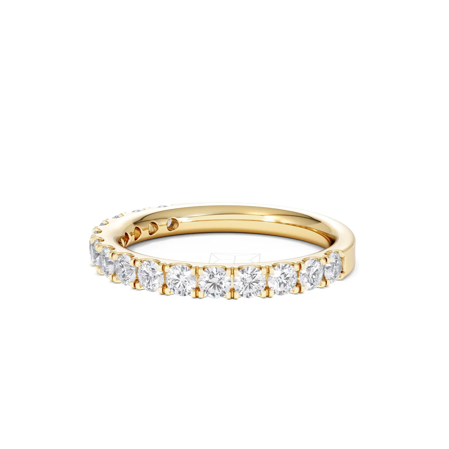 15 Stone Chloe 18K Gold Diamond Eternity Ring 1.00ct H/Si - Image 77