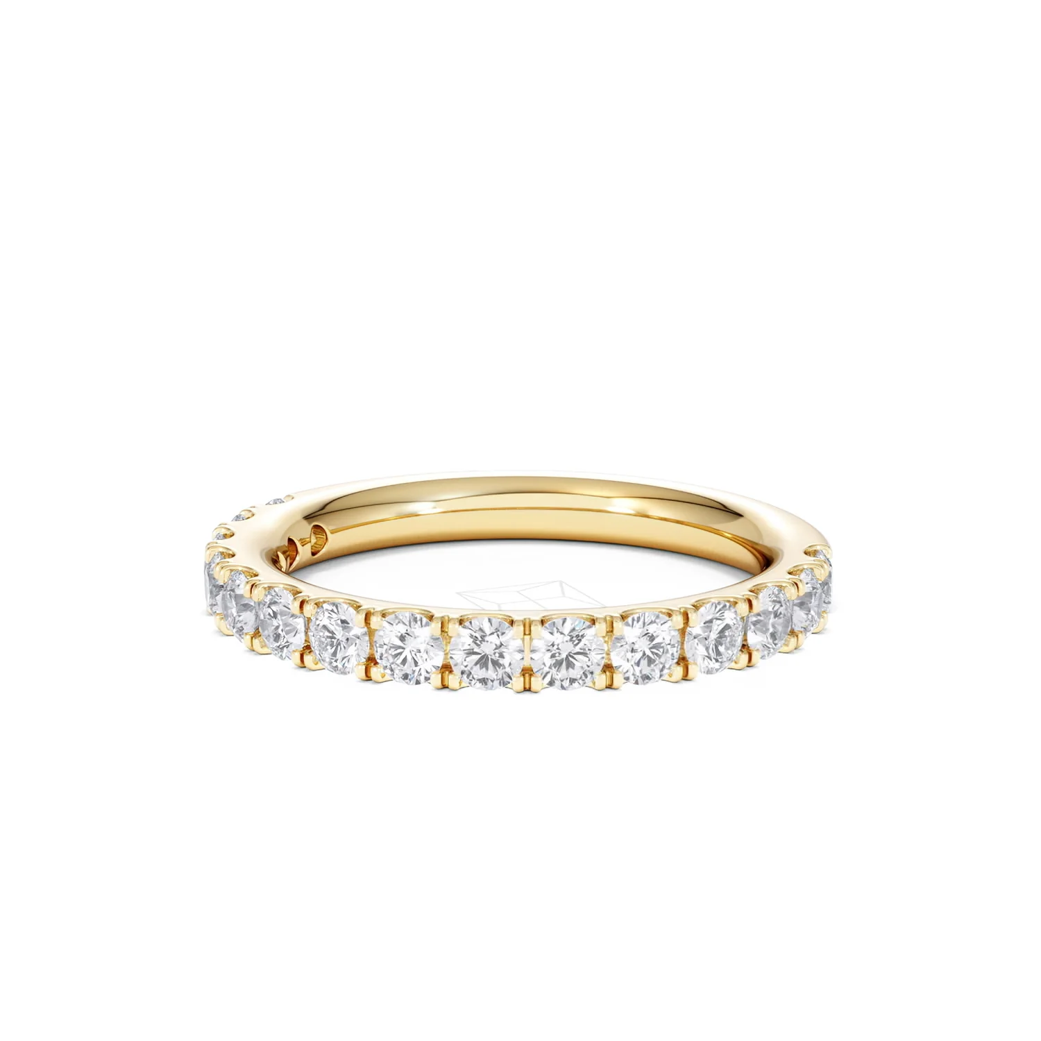 15 Stone Chloe 18K Gold Diamond Eternity Ring 1.00ct H/Si - Image 83