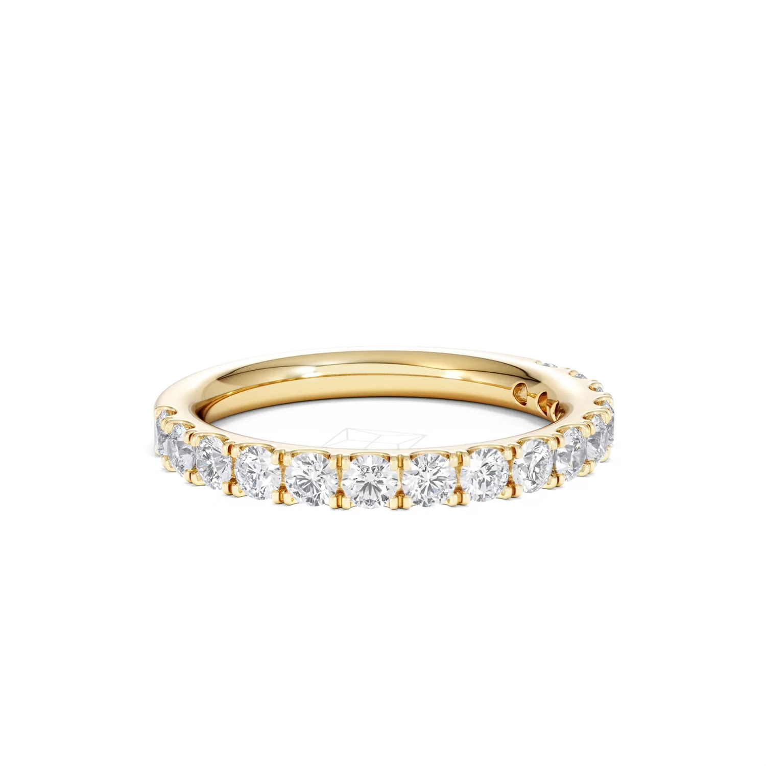 15 Stone Chloe 18K Gold Lab Diamond Eternity Ring 1.00ct G/Vs - Image 14
