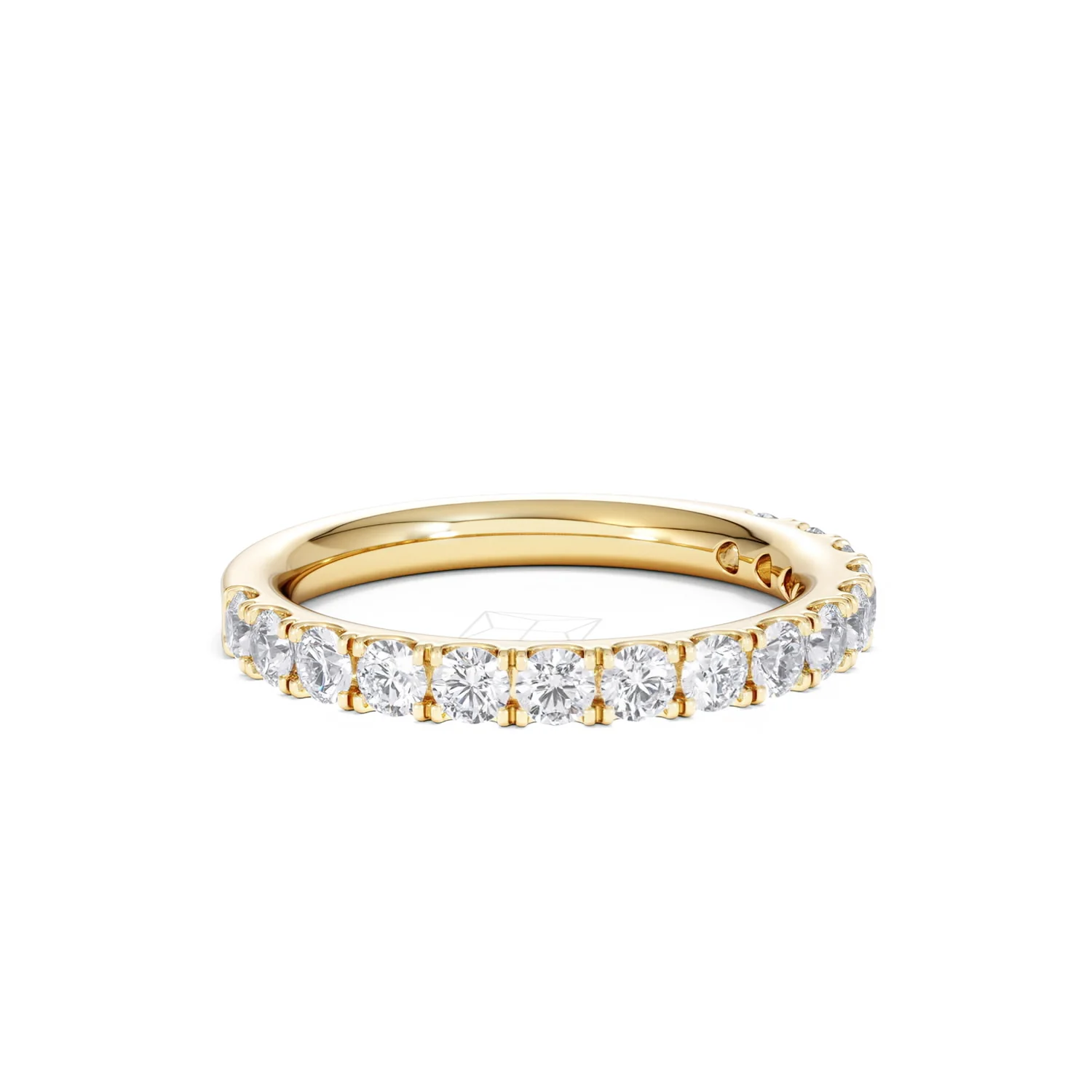 15 Stone Chloe 18K Gold Lab Diamond Eternity Ring 1.00ct G/Vs - Image 15