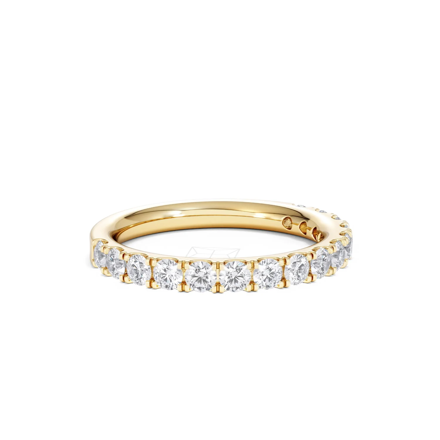 15 Stone Chloe 18K Gold Lab Diamond Eternity Ring 1.00ct G/Vs - Image 16