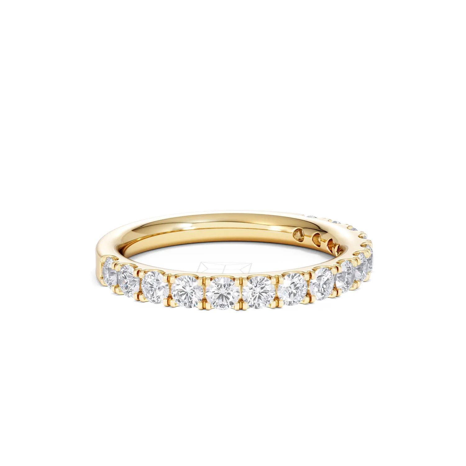 15 Stone Chloe 18K Gold Lab Diamond Eternity Ring 1.00ct G/Vs - Image 17