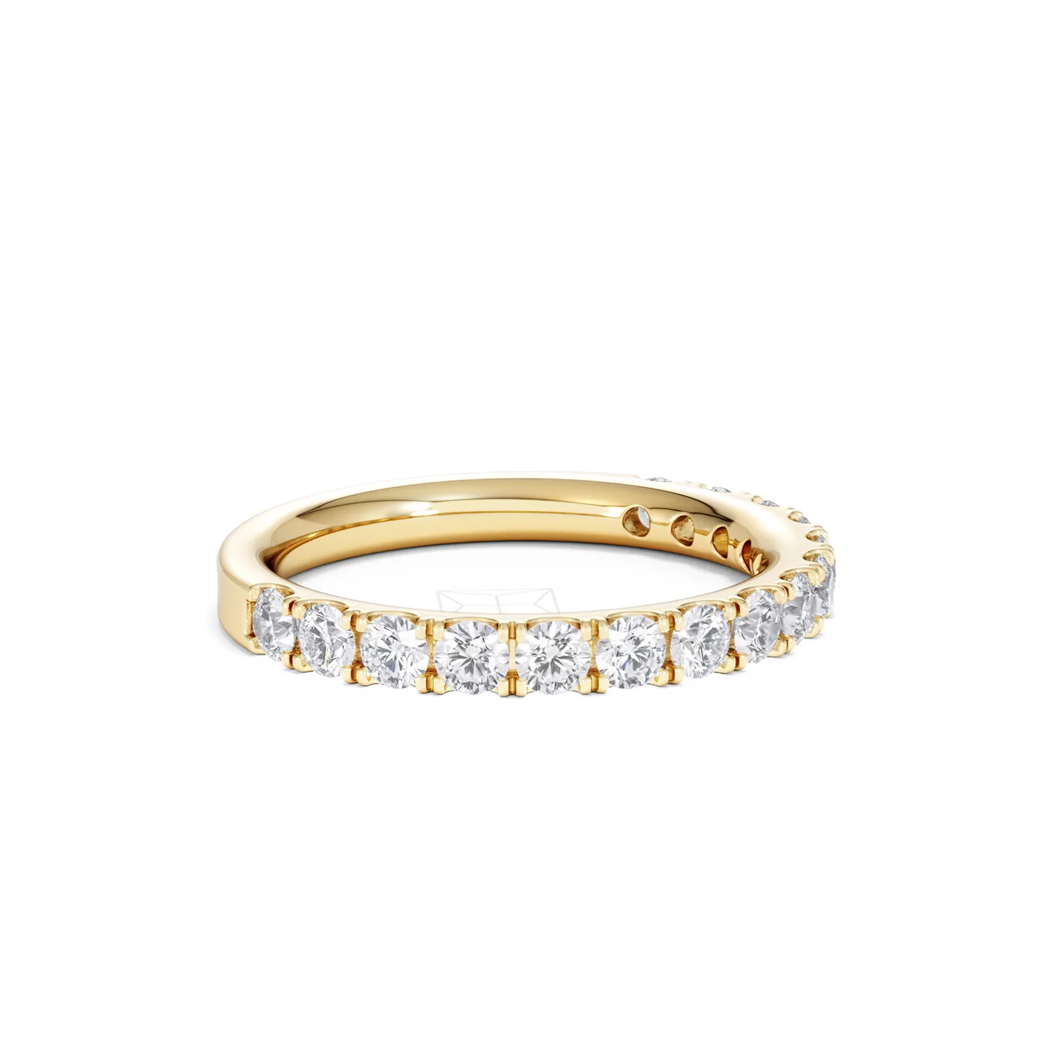 15 Stone Chloe 18K Gold Lab Diamond Eternity Ring 1.00ct G/Vs - Image 19