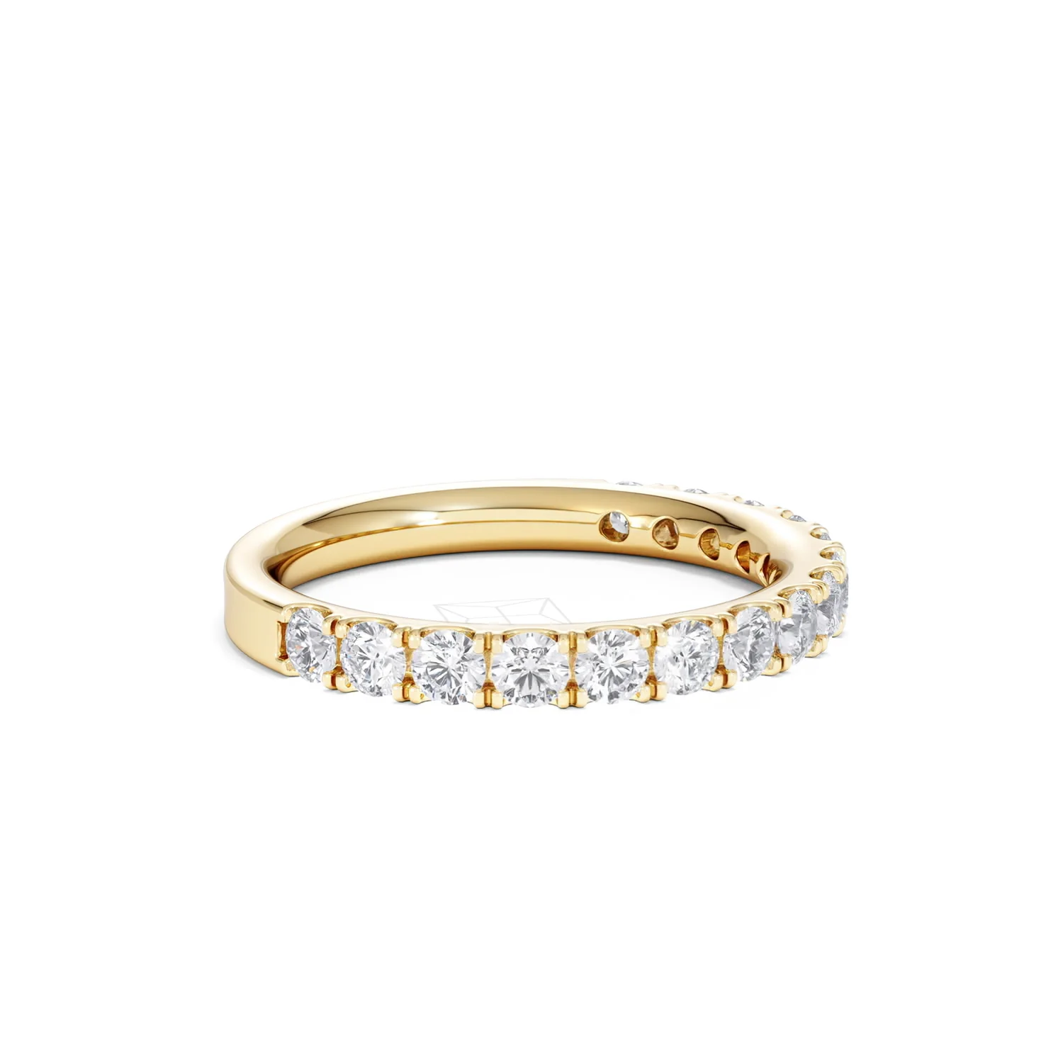 15 Stone Chloe 18K Gold Lab Diamond Eternity Ring 1.00ct G/Vs - Image 21