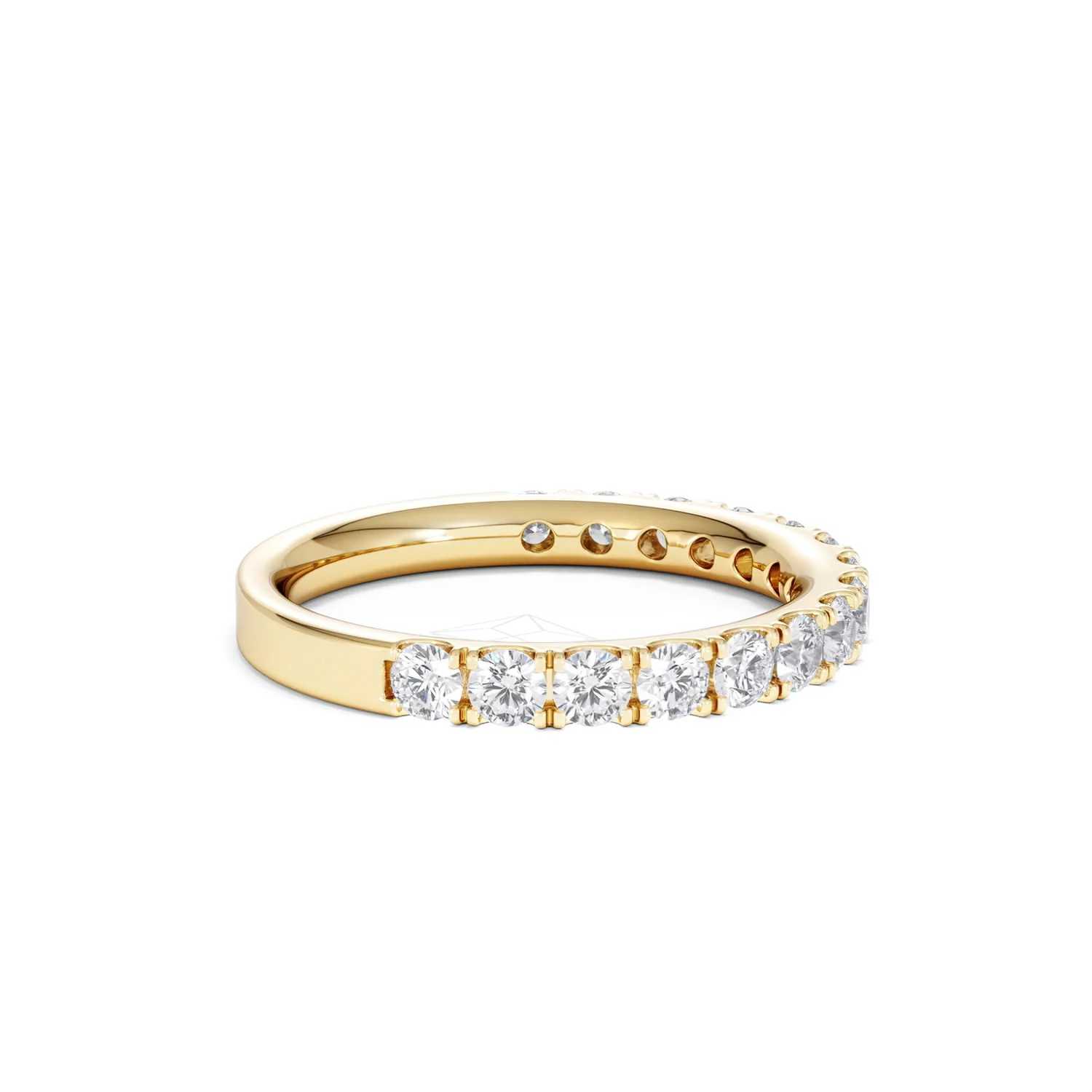 15 Stone Chloe 18K Gold Lab Diamond Eternity Ring 1.00ct G/Vs - Image 26