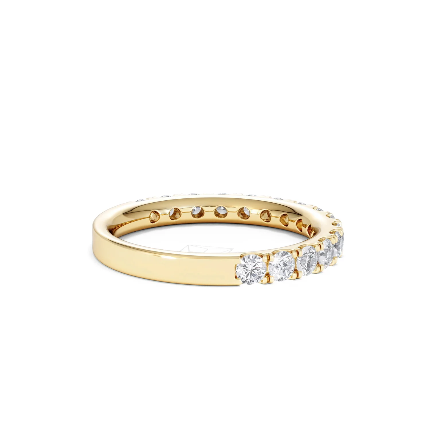 15 Stone Chloe 18K Gold Lab Diamond Eternity Ring 1.00ct G/Vs - Image 34
