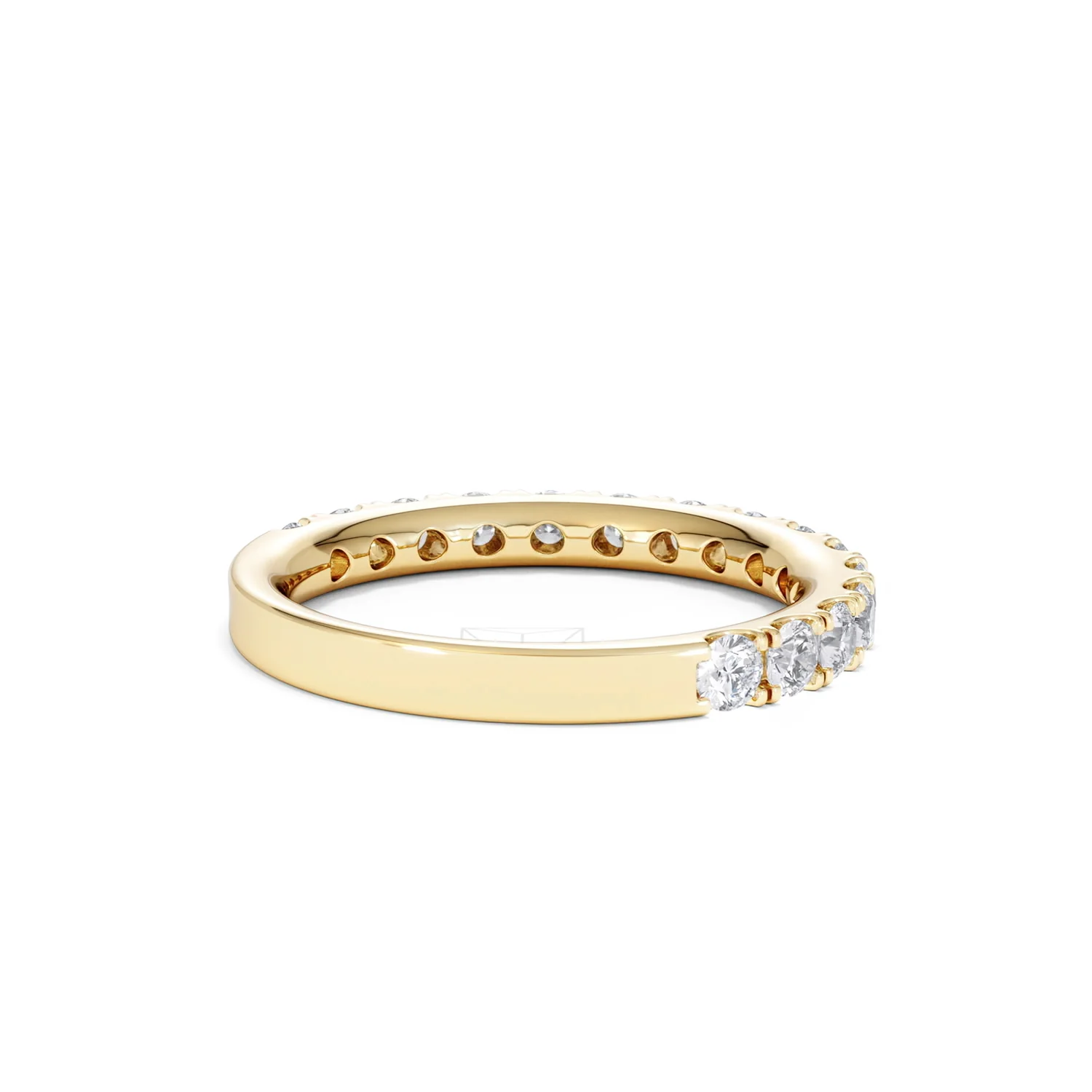 15 Stone Chloe 18K Gold Lab Diamond Eternity Ring 1.00ct G/Vs - Image 38