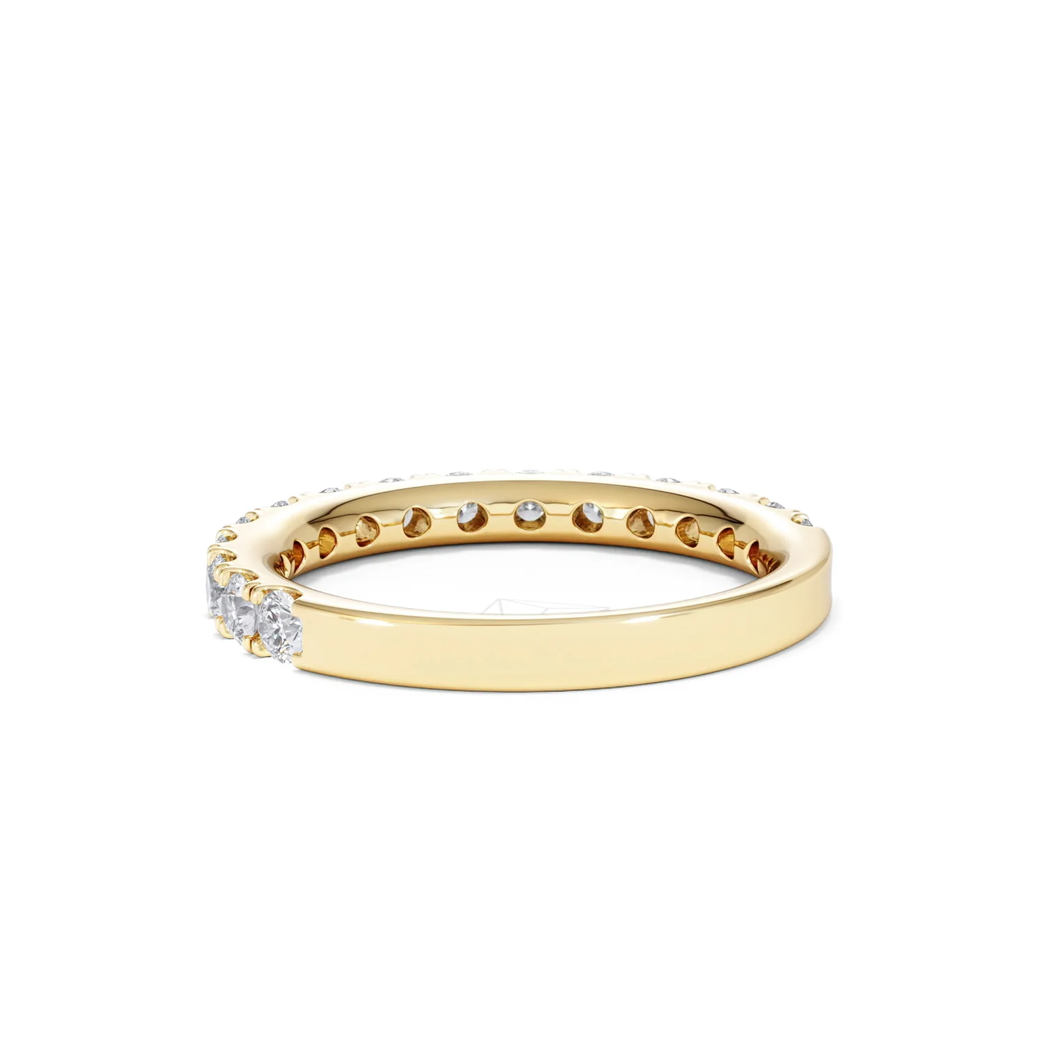 15 Stone Chloe 18K Gold Lab Diamond Eternity Ring 1.00ct G/Vs - Image 54