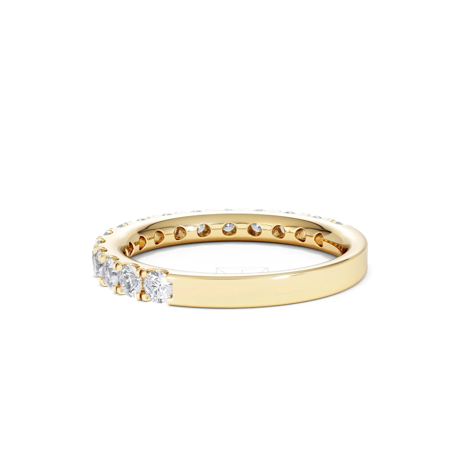 15 Stone Chloe 18K Gold Lab Diamond Eternity Ring 1.00ct G/Vs - Image 58