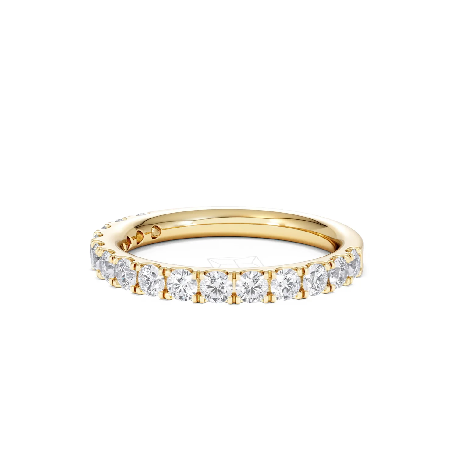 15 Stone Chloe 18K Gold Lab Diamond Eternity Ring 1.00ct G/Vs - Image 80