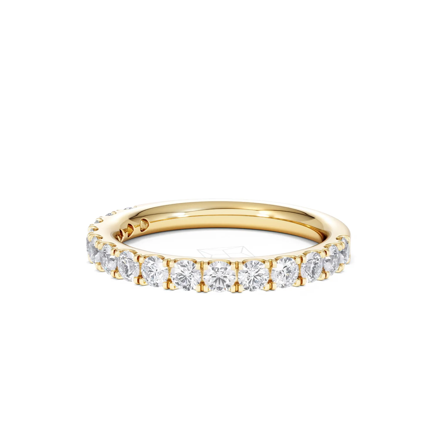 15 Stone Chloe 18K Gold Lab Diamond Eternity Ring 1.00ct G/Vs - Image 81