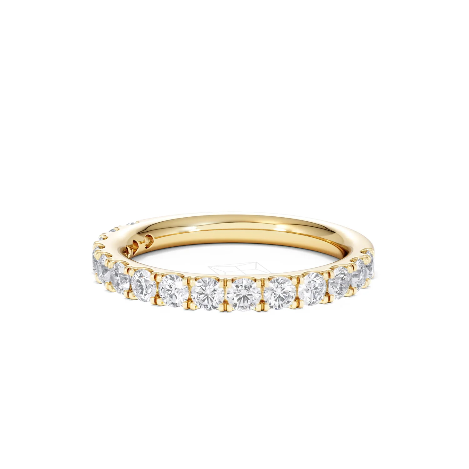 15 Stone Chloe 18K Gold Lab Diamond Eternity Ring 1.00ct G/Vs - Image 82