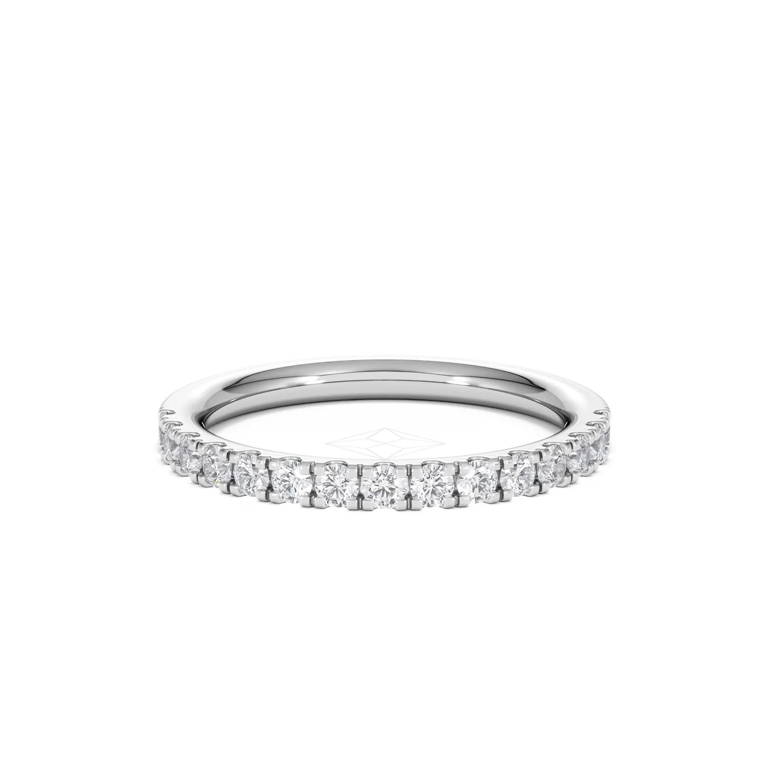 15 Stone Chloe 18K White Gold Diamond Eternity Ring 0.50ct G/Vs - Image 10