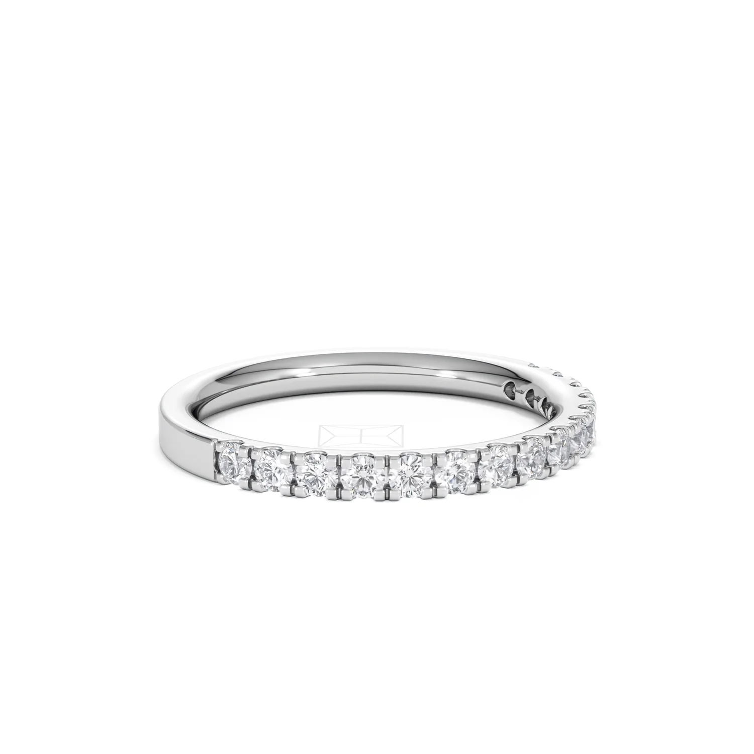 15 Stone Chloe 18K White Gold Diamond Eternity Ring 0.50ct G/Vs - Image 20
