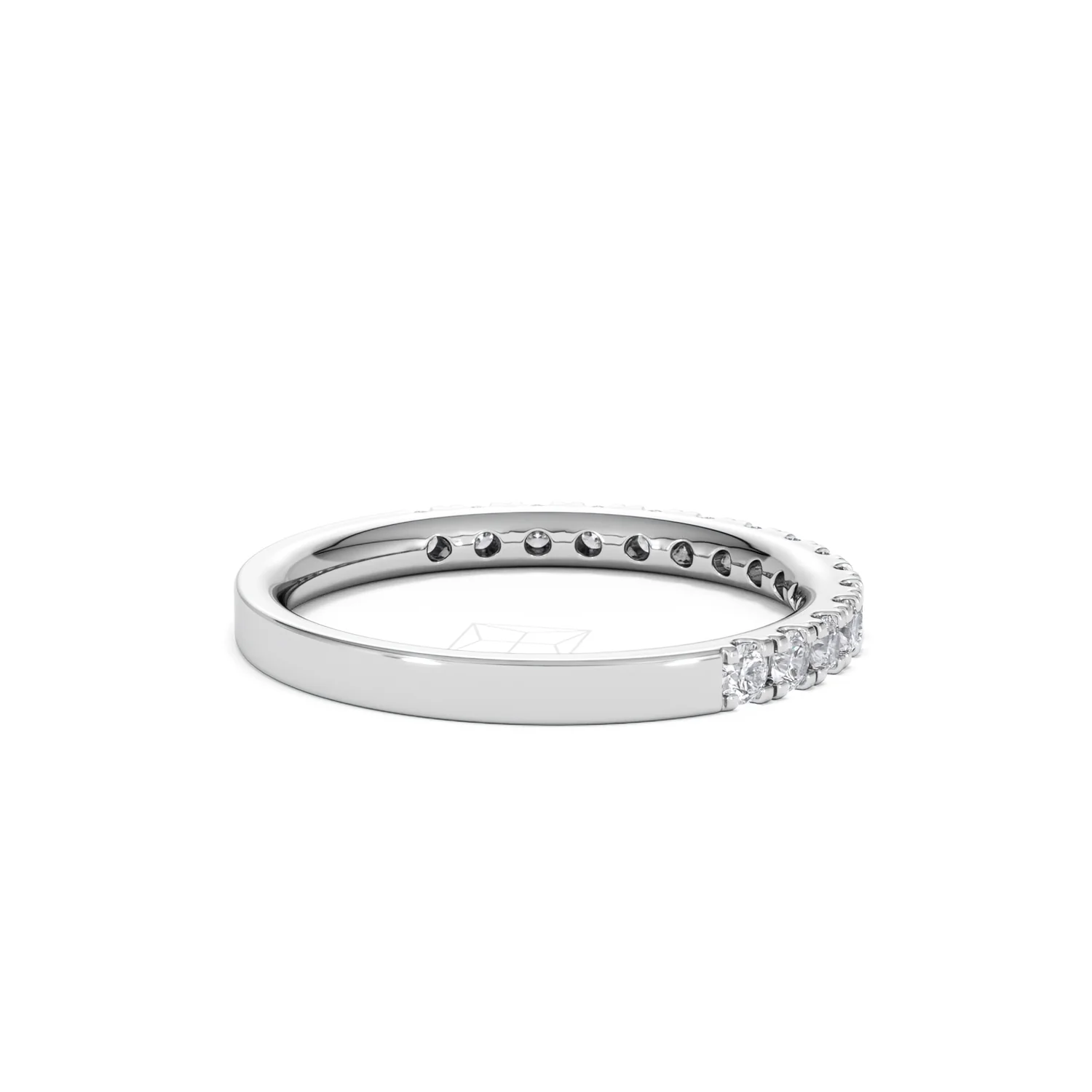 15 Stone Chloe 18K White Gold Diamond Eternity Ring 0.50ct G/Vs - Image 37