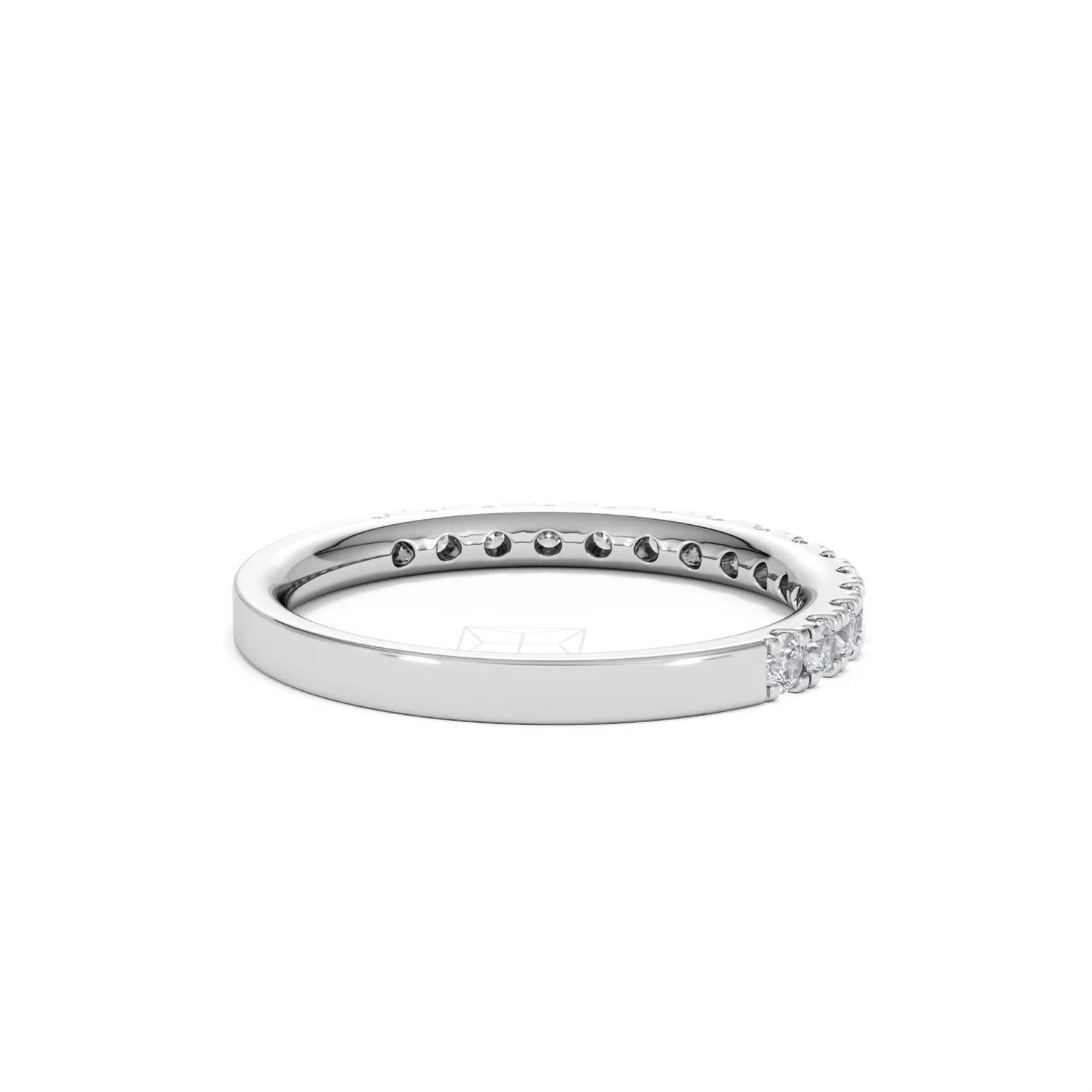 15 Stone Chloe 18K White Gold Diamond Eternity Ring 0.50ct G/Vs - Image 39