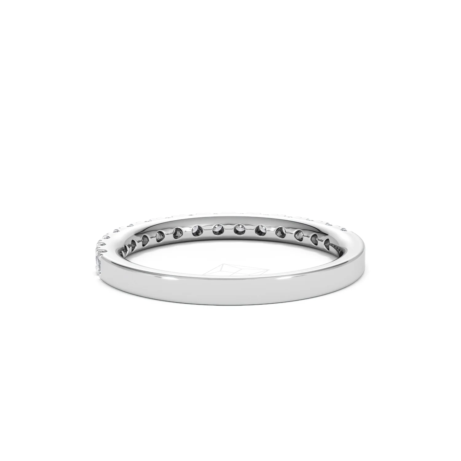 15 Stone Chloe 18K White Gold Diamond Eternity Ring 0.50ct G/Vs - Image 54
