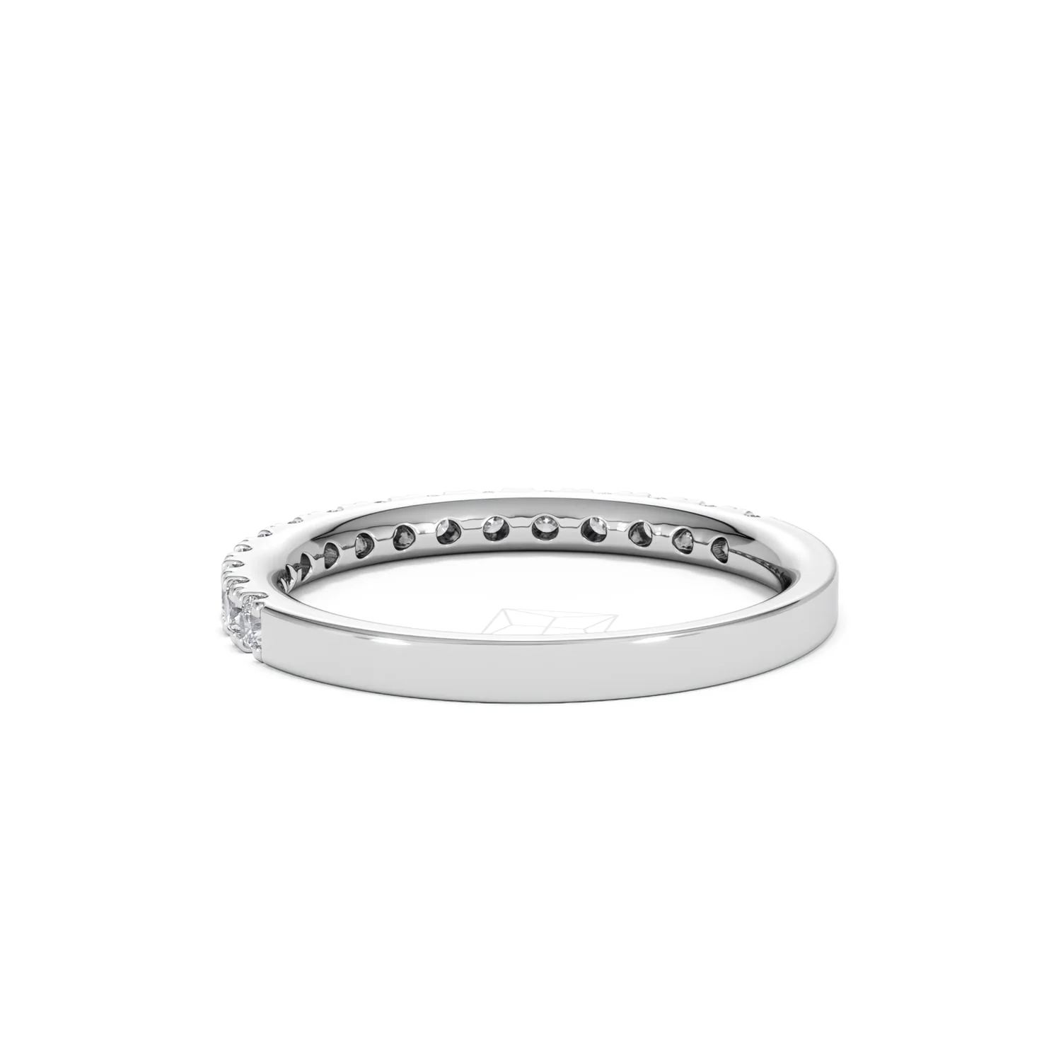 15 Stone Chloe 18K White Gold Diamond Eternity Ring 0.50ct G/Vs - Image 57