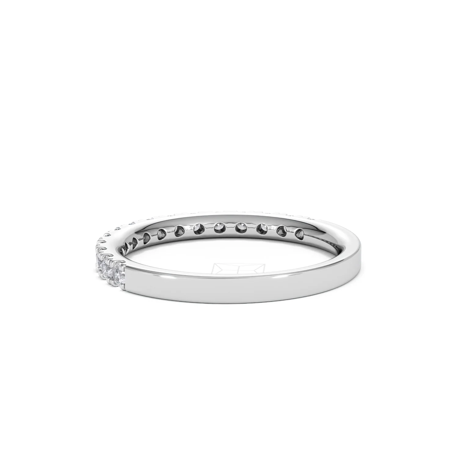 15 Stone Chloe 18K White Gold Diamond Eternity Ring 0.50ct G/Vs - Image 59