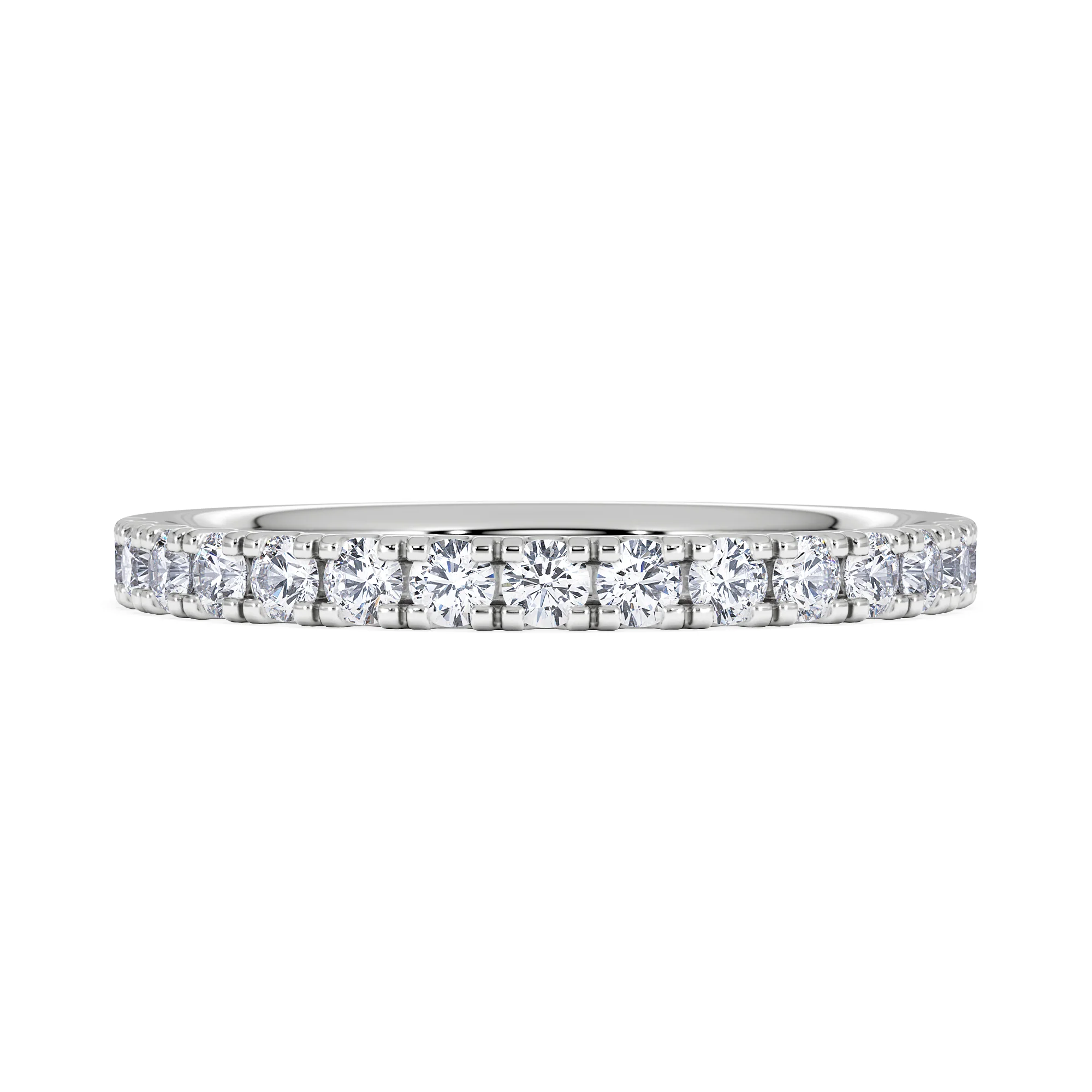 15 Stone Chloe 18K White Gold Diamond Eternity Ring 0.50ct G/Vs - Image 6