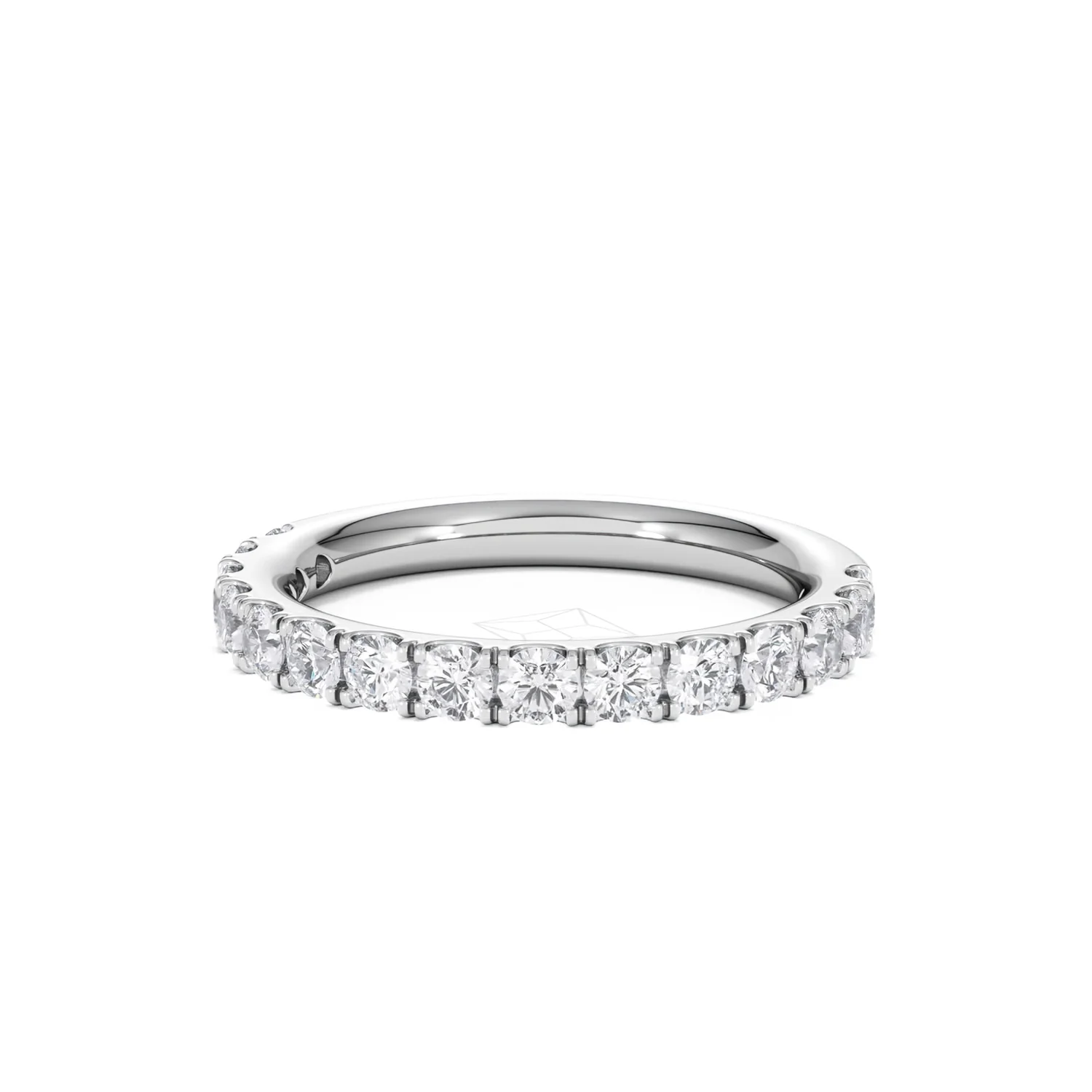 15 Stone Chloe 18K White Gold Diamond Eternity Ring 1.00ct H/Si - Image 86