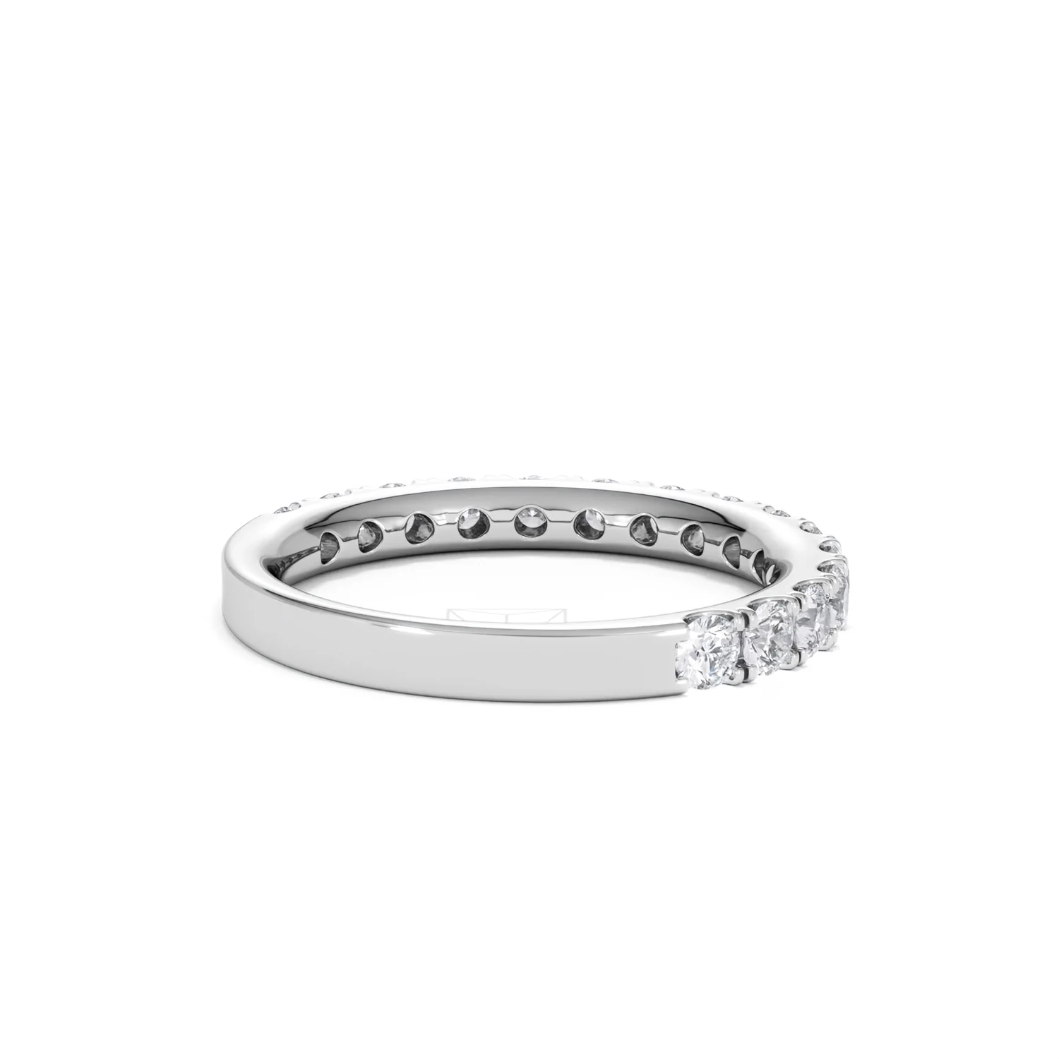 15 Stone Chloe 18K White Gold Lab Diamond Eternity Ring 1.00ct G/Vs - Image 40