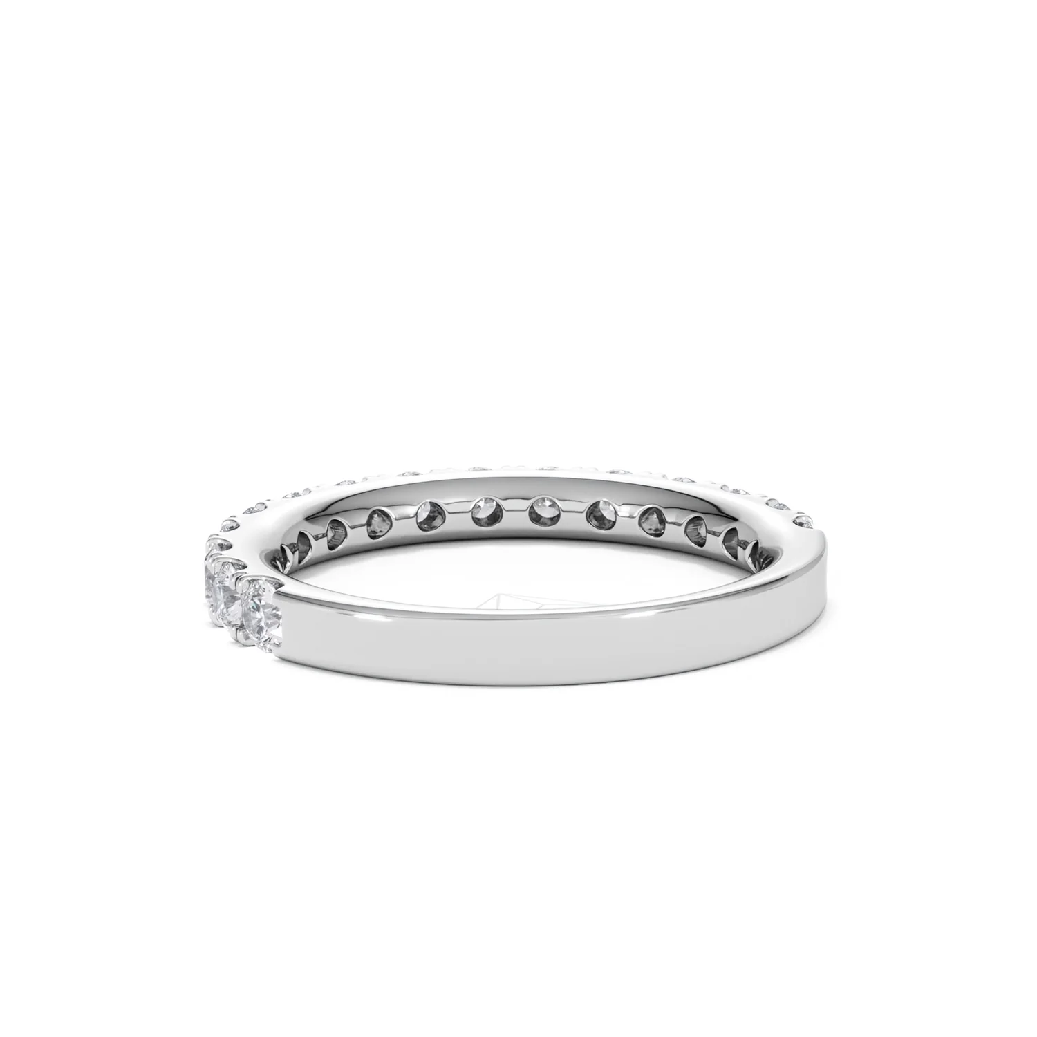 15 Stone Chloe 18K White Gold Lab Diamond Eternity Ring 1.00ct G/Vs - Image 55