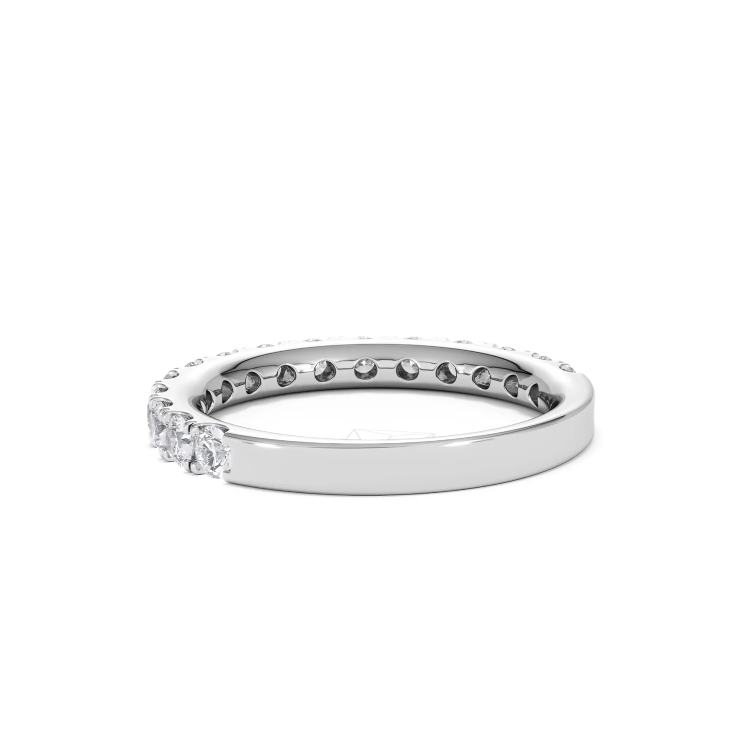 15 Stone Chloe 18K White Gold Lab Diamond Eternity Ring 1.00ct G/Vs - Image 57