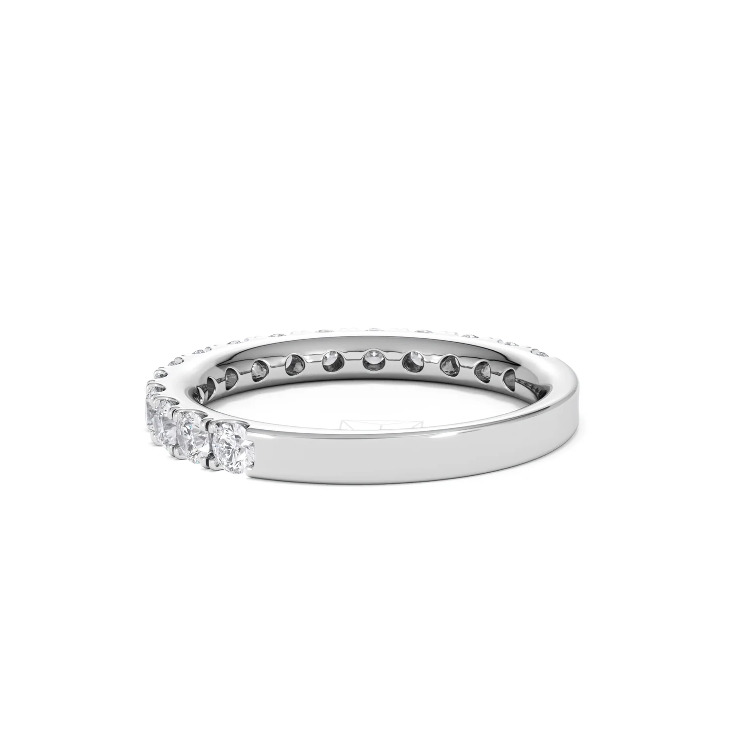 15 Stone Chloe 18K White Gold Lab Diamond Eternity Ring 1.00ct G/Vs - Image 59